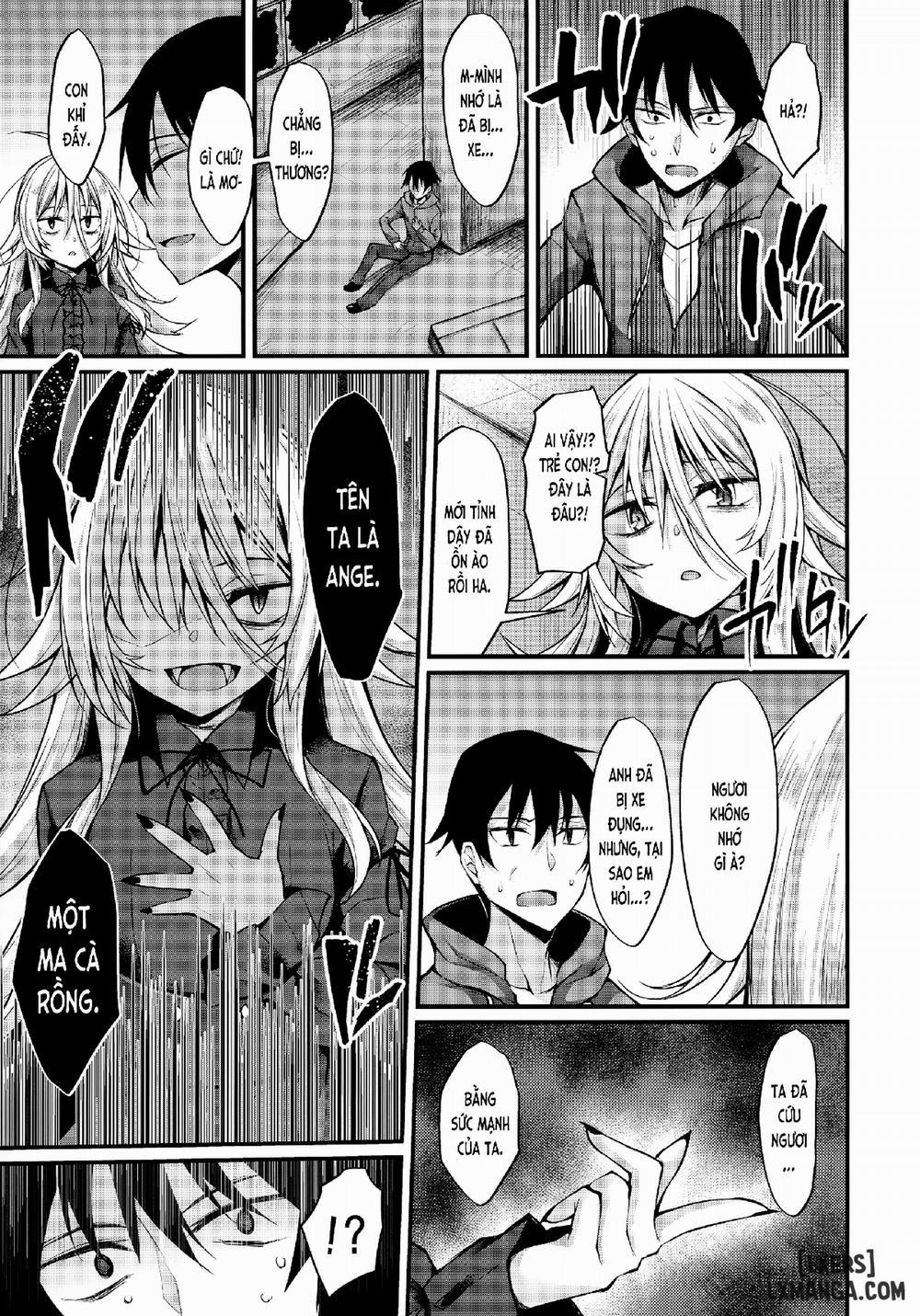 Haikei, Kyuketsuki ni Hirowaremashita Oneshot trang 3