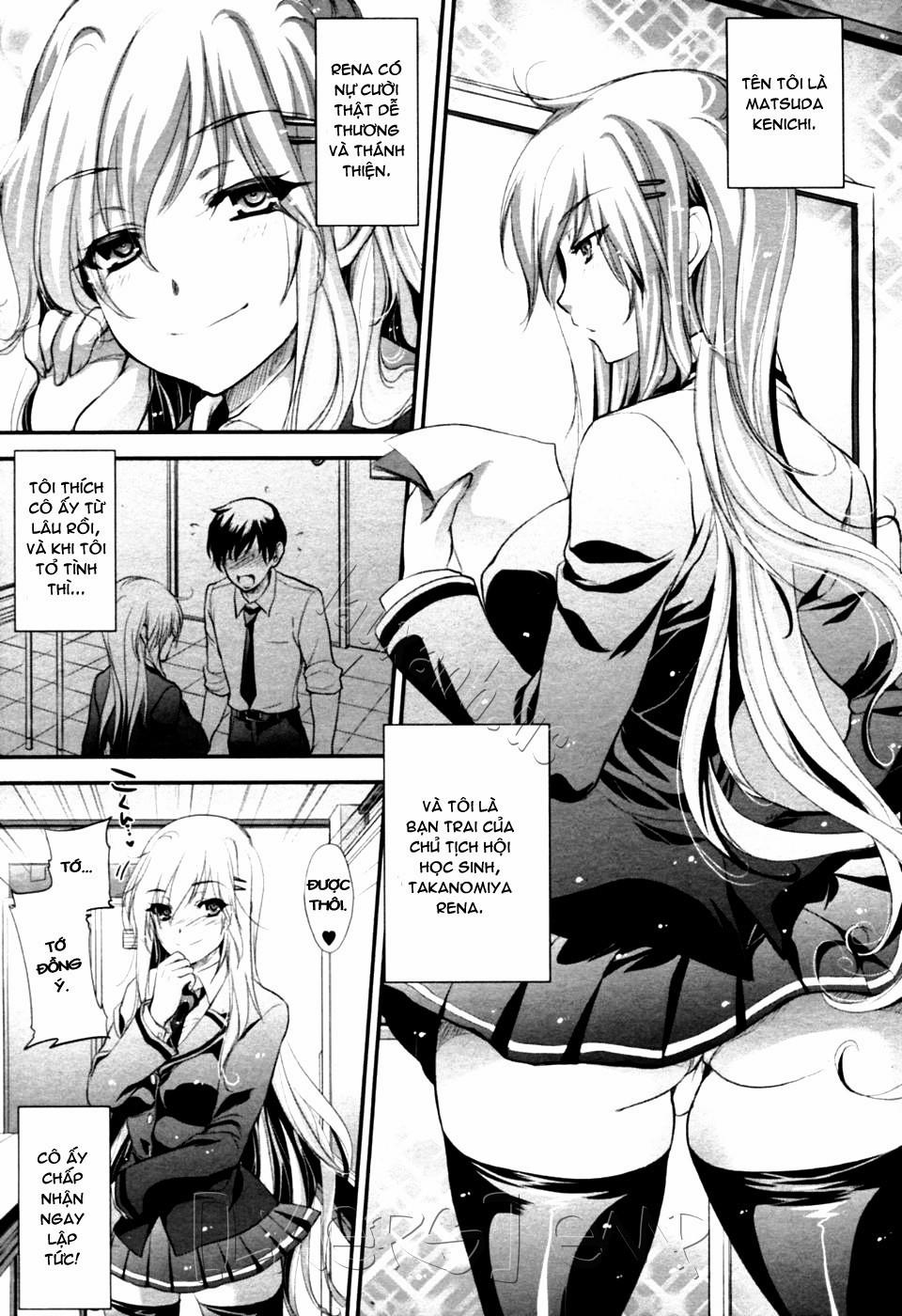 Haitoku Seitokai Oneshot trang 2