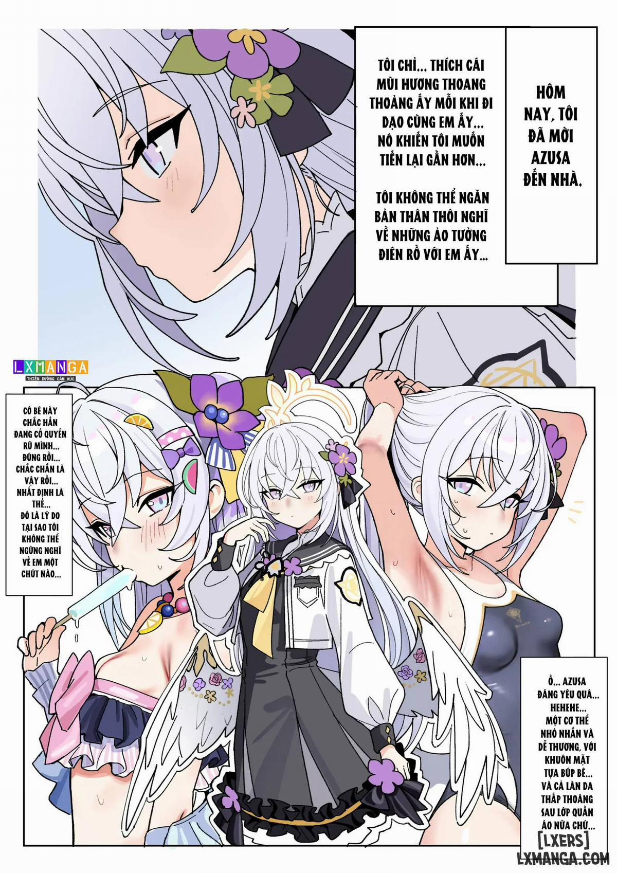 Hakudaku Tenshi To No, Torokeru You Na Joukou Oneshot trang 3