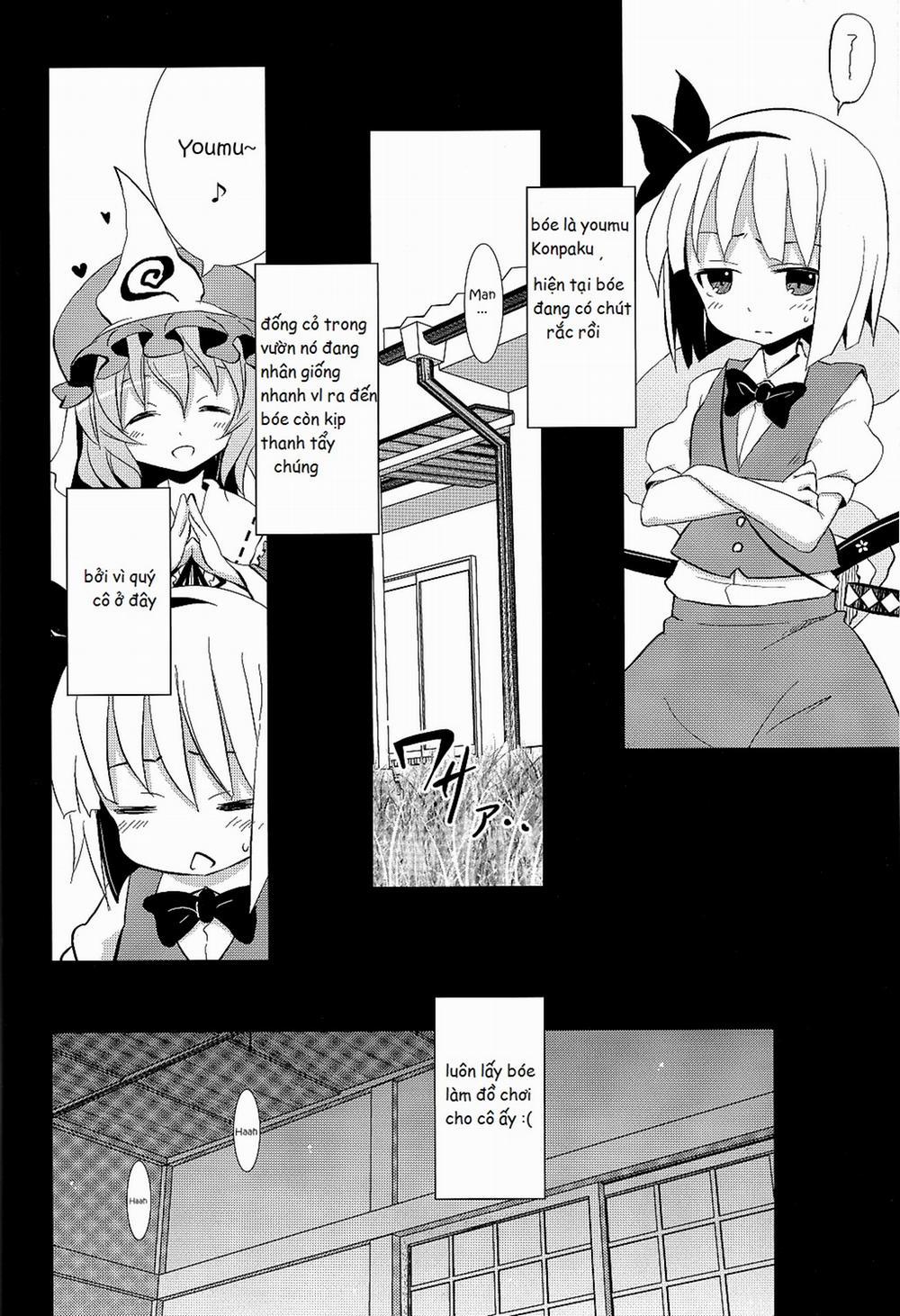 Hakugyokurou to Youmu to Arbeit ( Touhou Project ) 2 trang 1