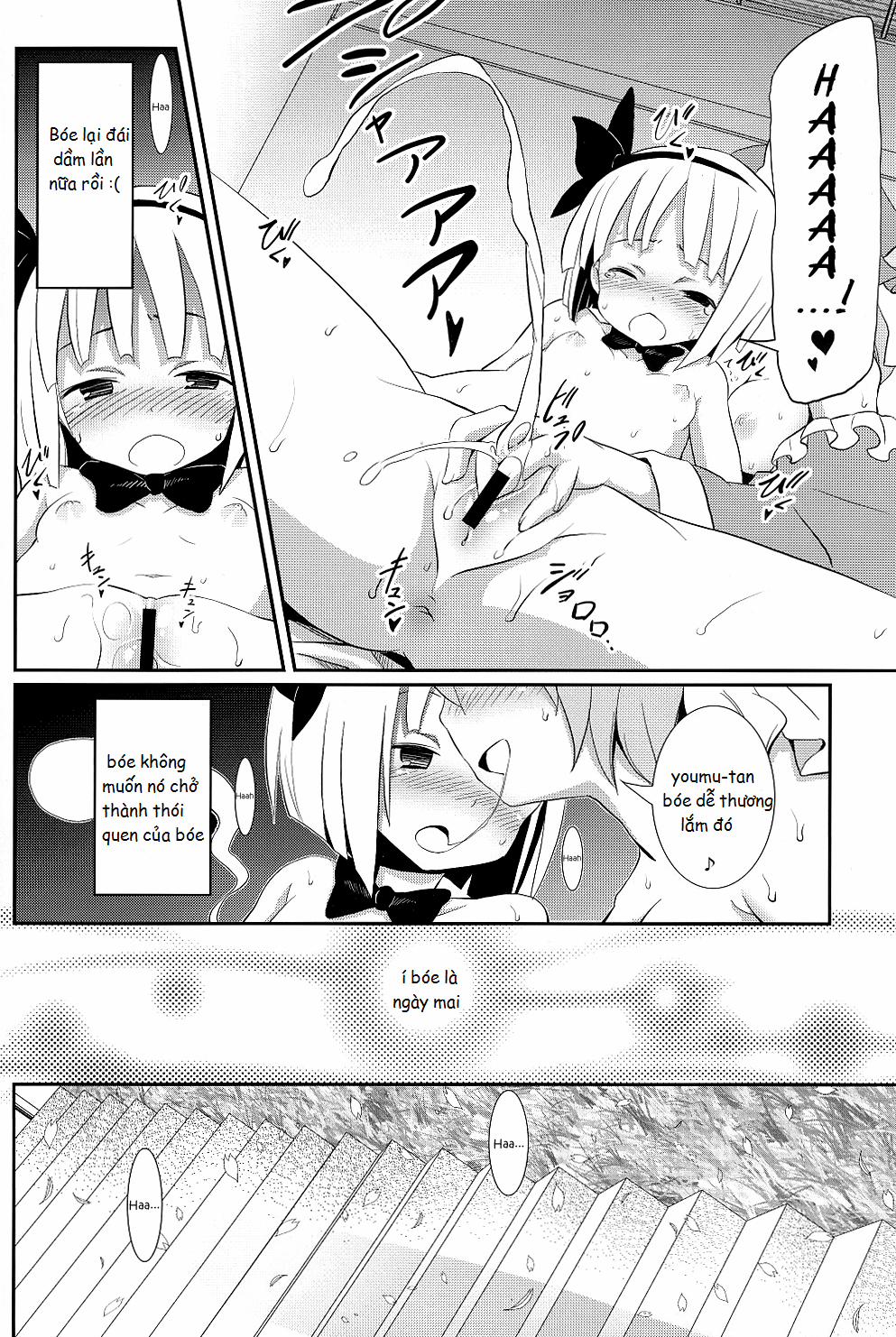 Hakugyokurou to Youmu to Arbeit ( Touhou Project ) 2 trang 3