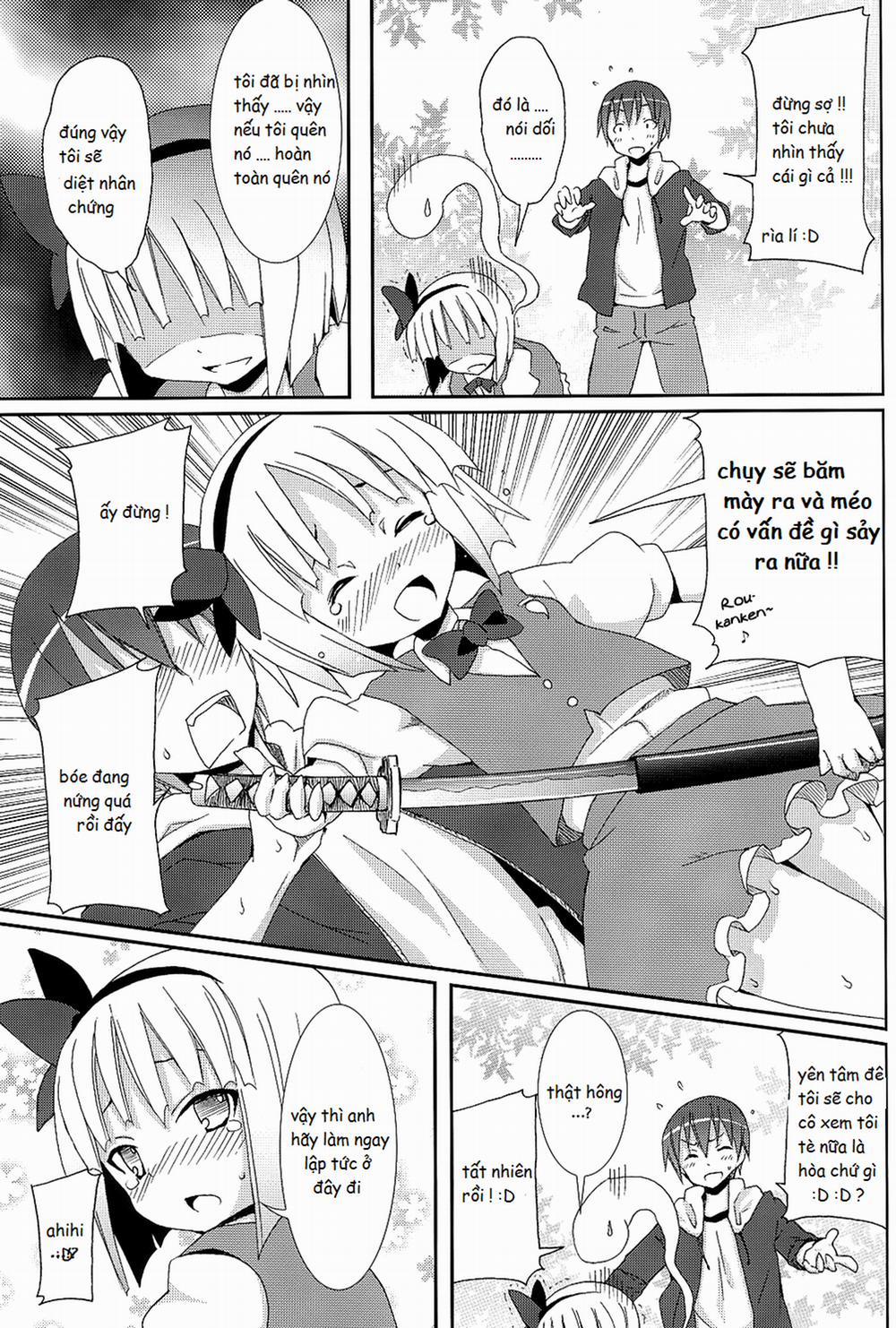 Hakugyokurou to Youmu to Arbeit ( Touhou Project ) 2 trang 8