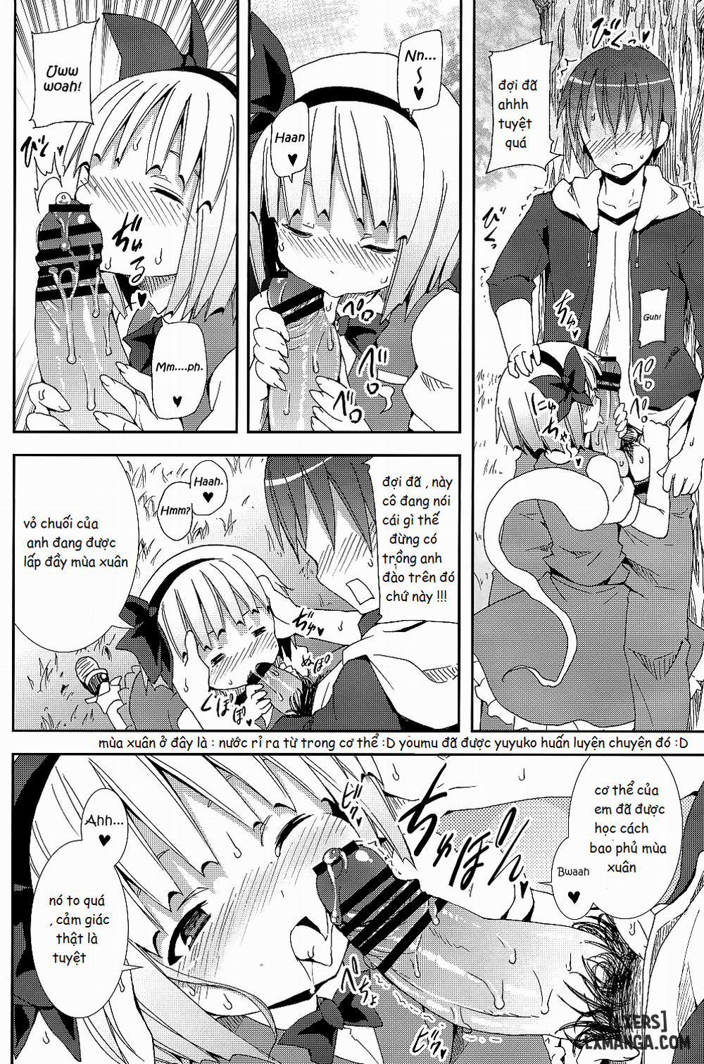 Hakugyokurou to Youmu to Arbeit Oneshot trang 12