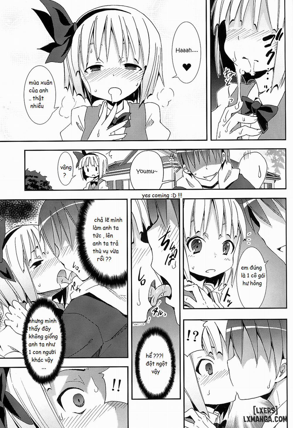 Hakugyokurou to Youmu to Arbeit Oneshot trang 15