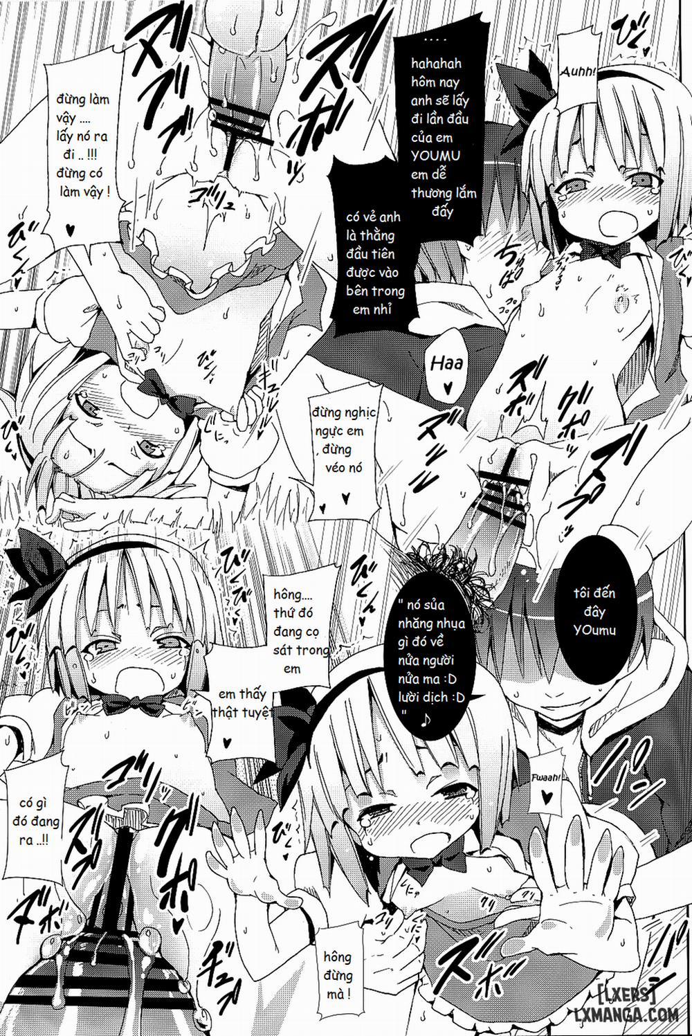 Hakugyokurou to Youmu to Arbeit Oneshot trang 19