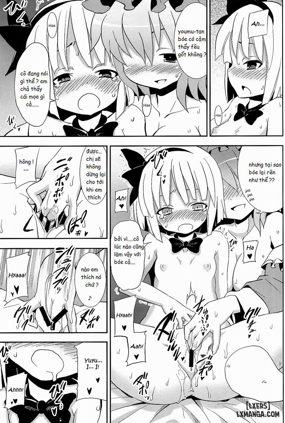 Hakugyokurou to Youmu to Arbeit Oneshot trang 3