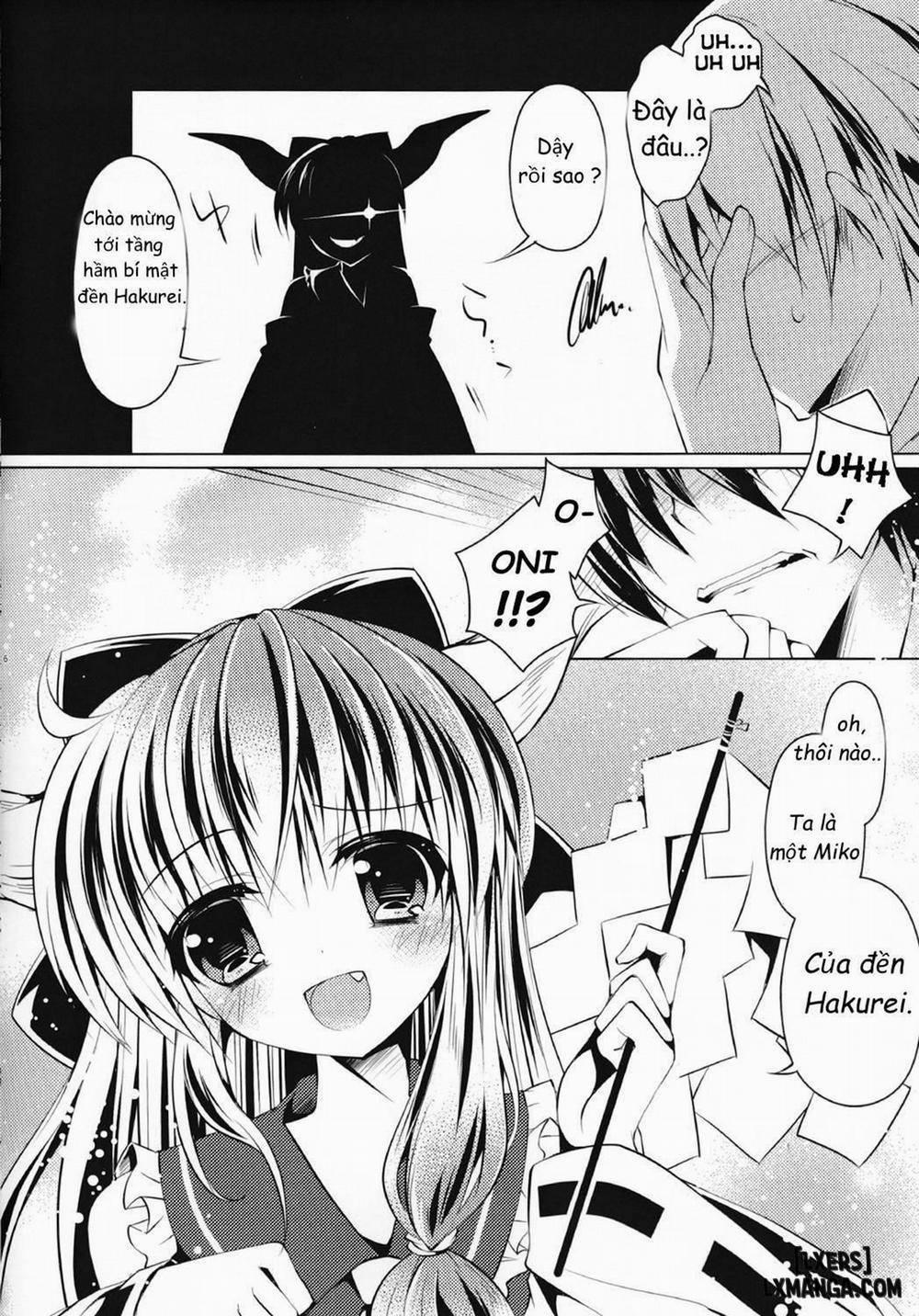 Hakurei Isourou no Himitsu no Oshigoto -Hitokui Hen- (Touhou Project) [Hakurei Isourou No Himitsu No Oshigoto-Hitokui Henn-] Oneshot trang 2