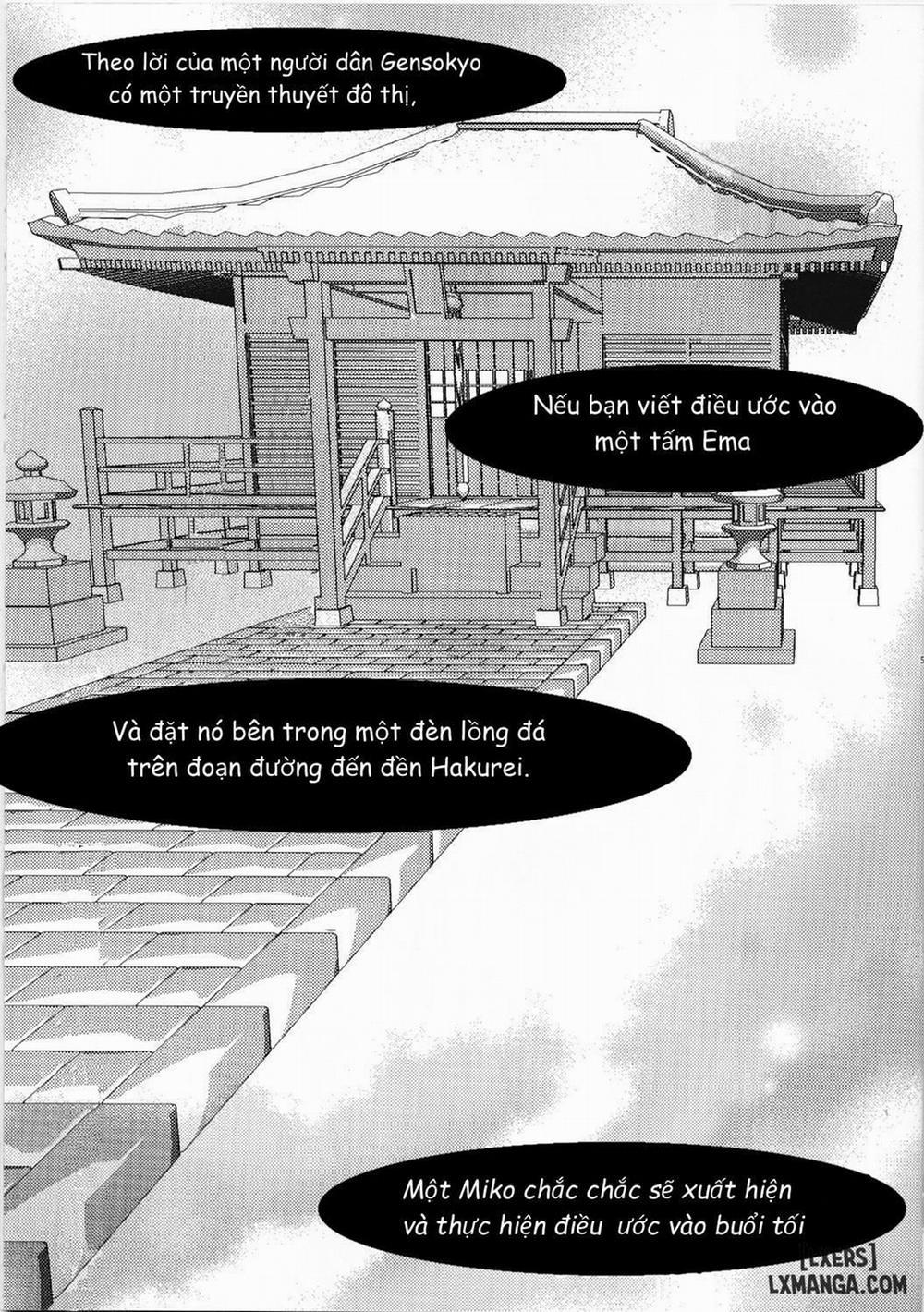 Hakurei Isourou no Himitsu Oneshot trang 1