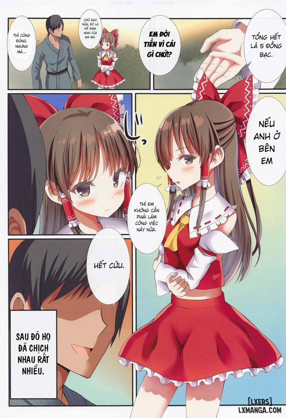 Hakurei no Chiisana Miko-san to no Himitsu no Business Oneshot trang 20