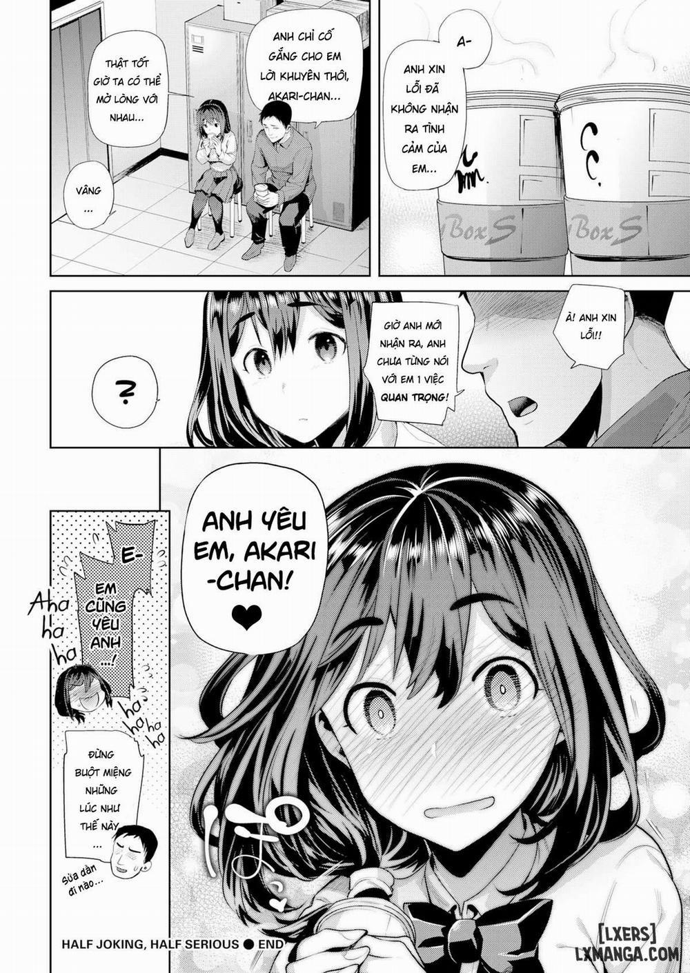 Half Joking, Half Serious Oneshot trang 19