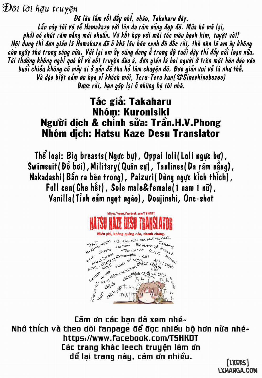 Hamakaze no dakigokochi Oneshot trang 24