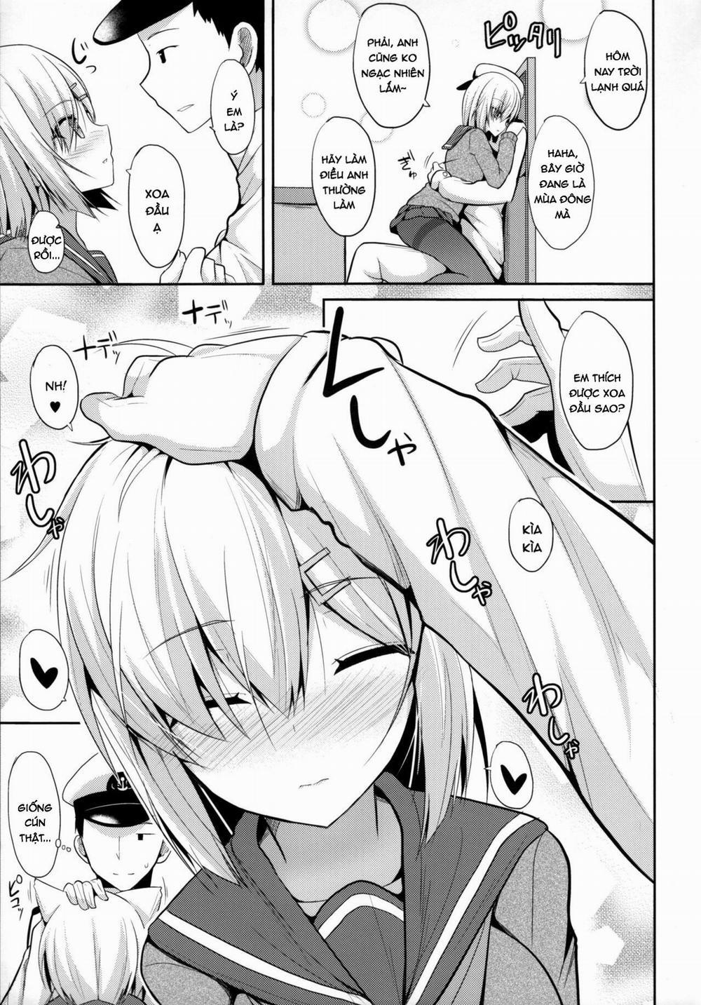 Hamakaze to H na Shiseikatsu (Kantai Collection) Oneshot trang 4