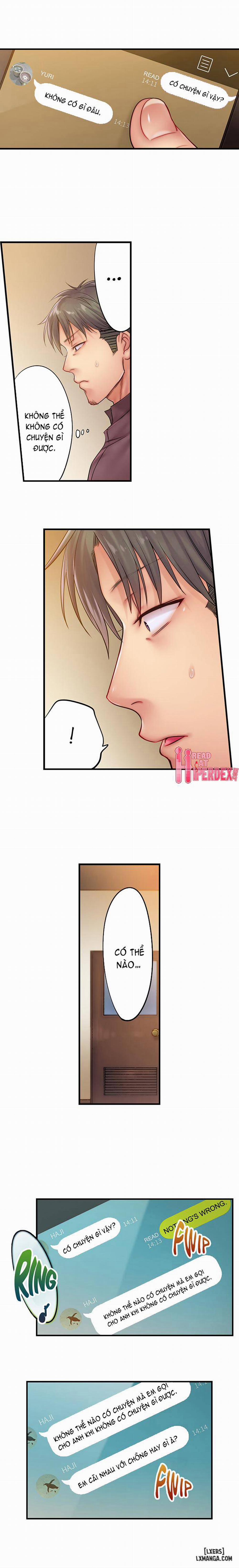 Hắn Mát Xa Qúa Sướng, Tôi Ngoại Tình Trước Mặt Chồng Tôi 32 trang 4