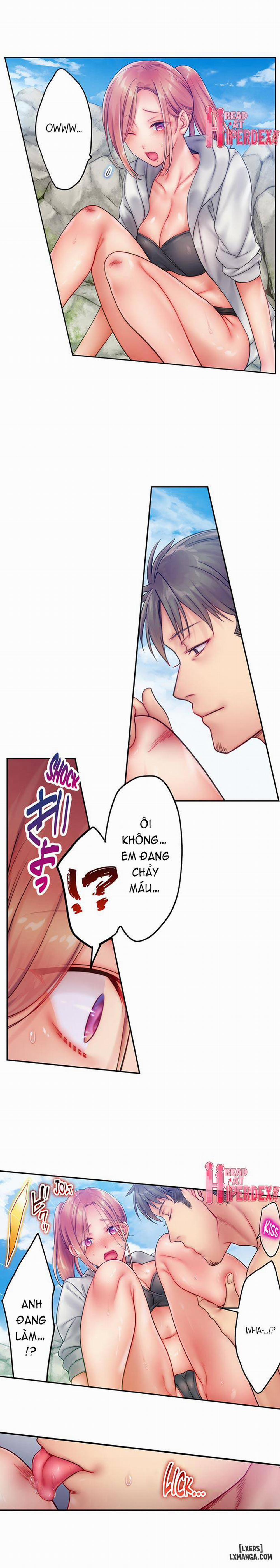 Hắn Mát Xa Qúa Sướng, Tôi Ngoại Tình Trước Mặt Chồng Tôi 38 trang 8