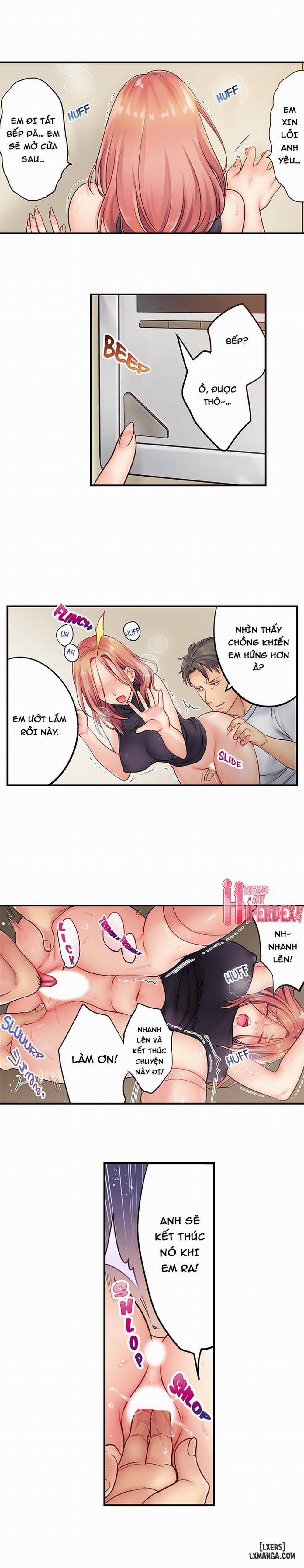 Hắn Mát Xa Qúa Sướng, Tôi Ngoại Tình Trước Mặt Chồng Tôi 8 trang 4