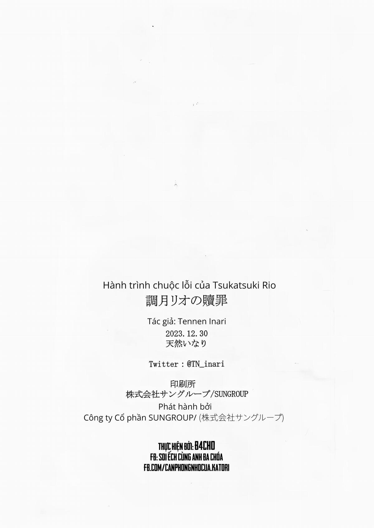 Hành Trình Chuộc Lỗi Của Tsukatsuki Rio 2 trang 25