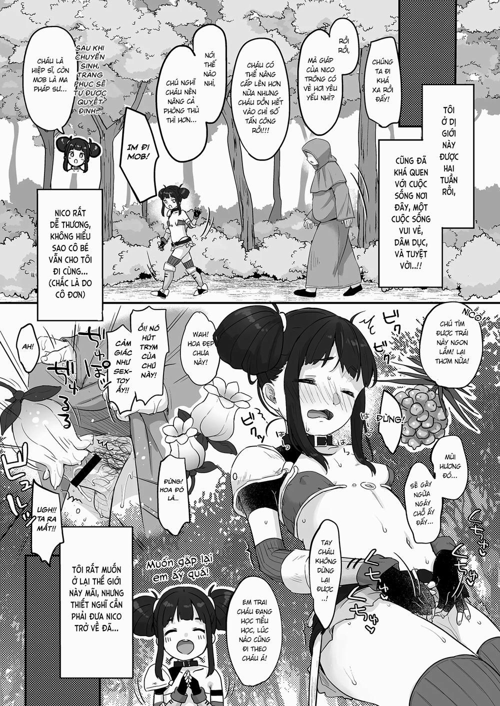 Hành trình mạo hiểm dị giới của Nico và Mob Oneshot trang 12