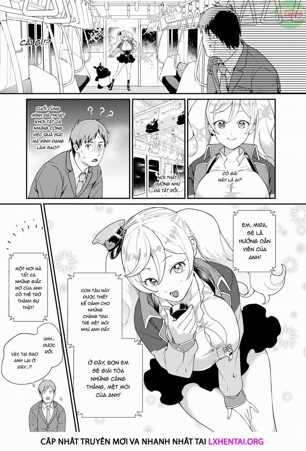 Hành trình trên chuyến tàu mát mẻ Oneshot trang 3