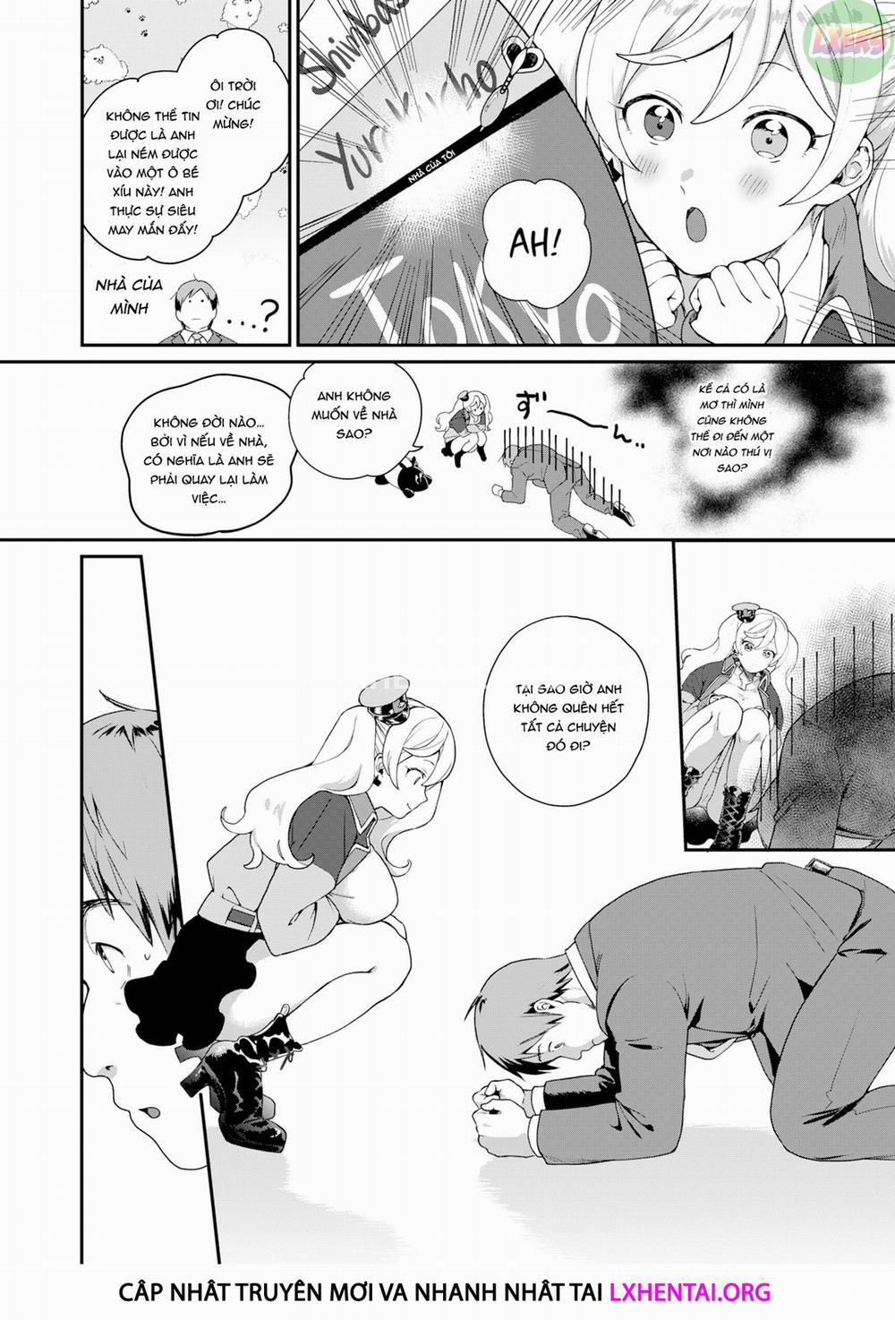 Hành trình trên chuyến tàu mát mẻ Oneshot trang 6