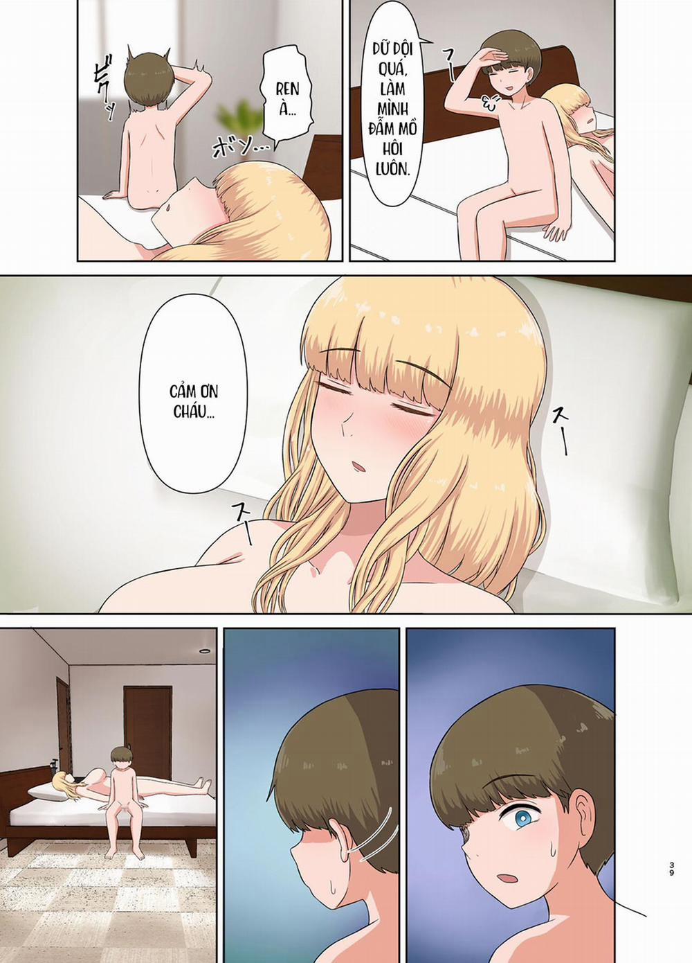 Hấp diêm người dì tóc vàng đang ngủ say Oneshot trang 38