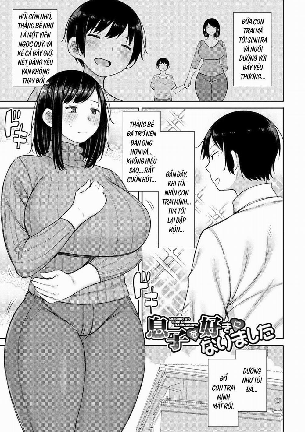 Haramitagari na Hahaoya ~Okaa-san to Ippai Kozukuri Shiyou ne 1 - Tôi yêu con trai mình (1) trang 2