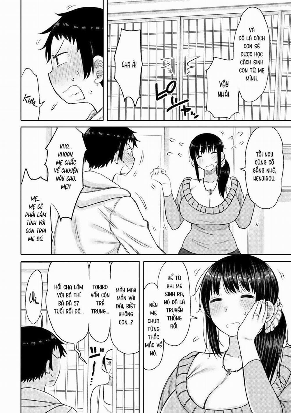Haramitagari na Hahaoya ~Okaa-san to Ippai Kozukuri Shiyou ne 5 0 Nghi thức trưởng thành trang 3