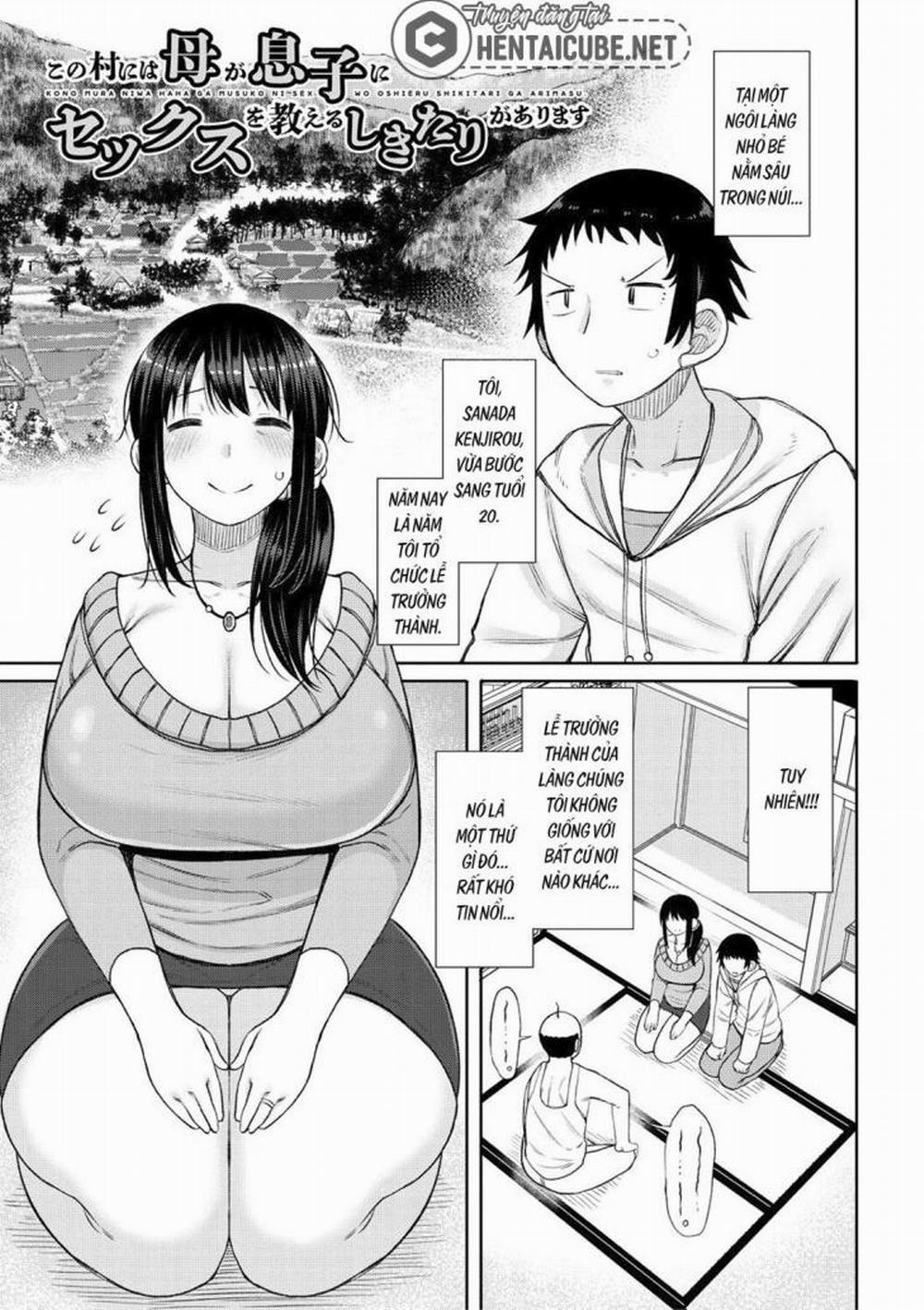 Haramitagari na Hahaoya ~Okaa-san to Ippai Kozukuri Shiyou ne 5 - Nghi thức trưởng thành trang 0