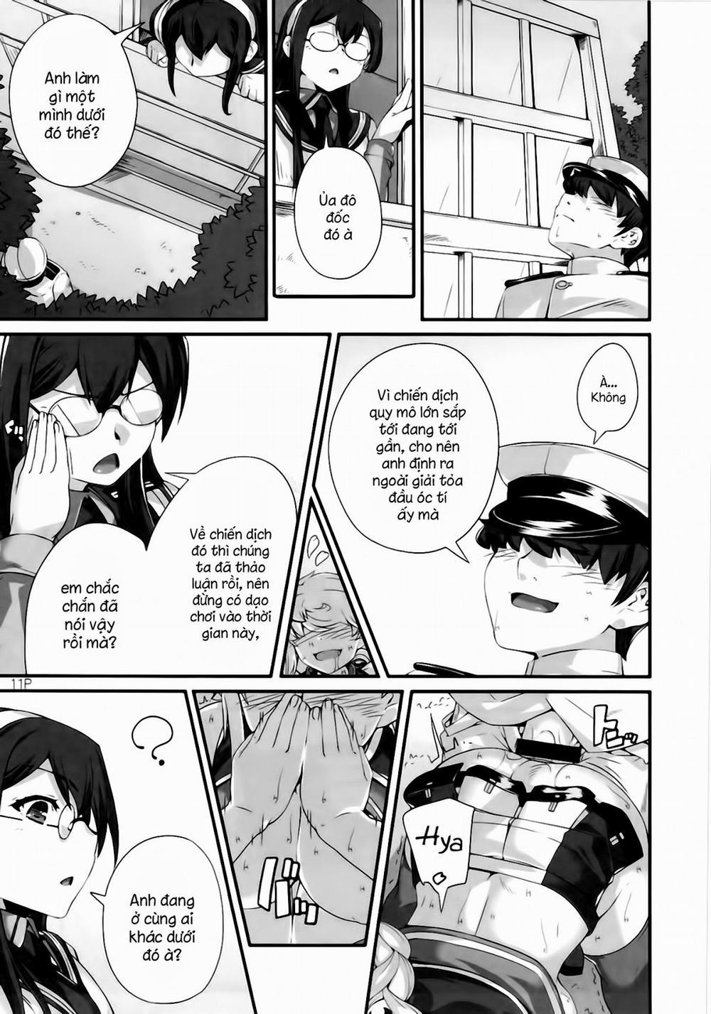 Hare Tokidoki Kumori (Kantai Collection) Oneshot trang 11