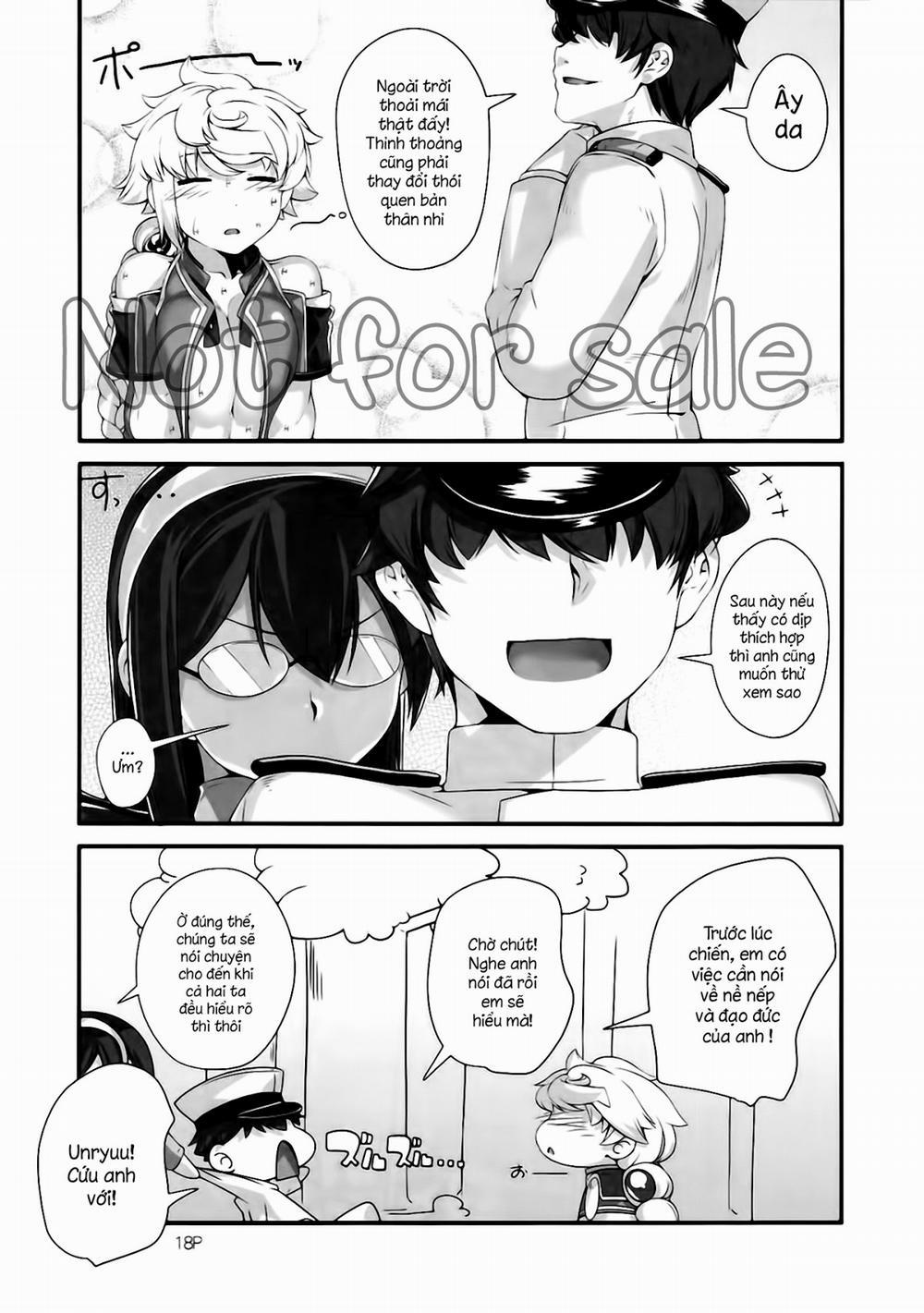 Hare Tokidoki Kumori (Kantai Collection) Oneshot trang 18