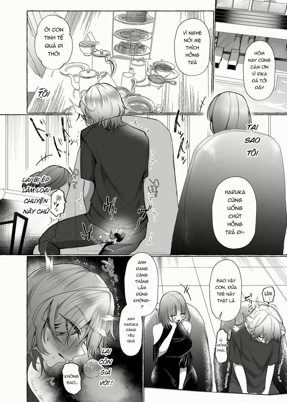 Haruka 100% Onzoushi Kyousei Josou Mesu Buta Ka 1 trang 18