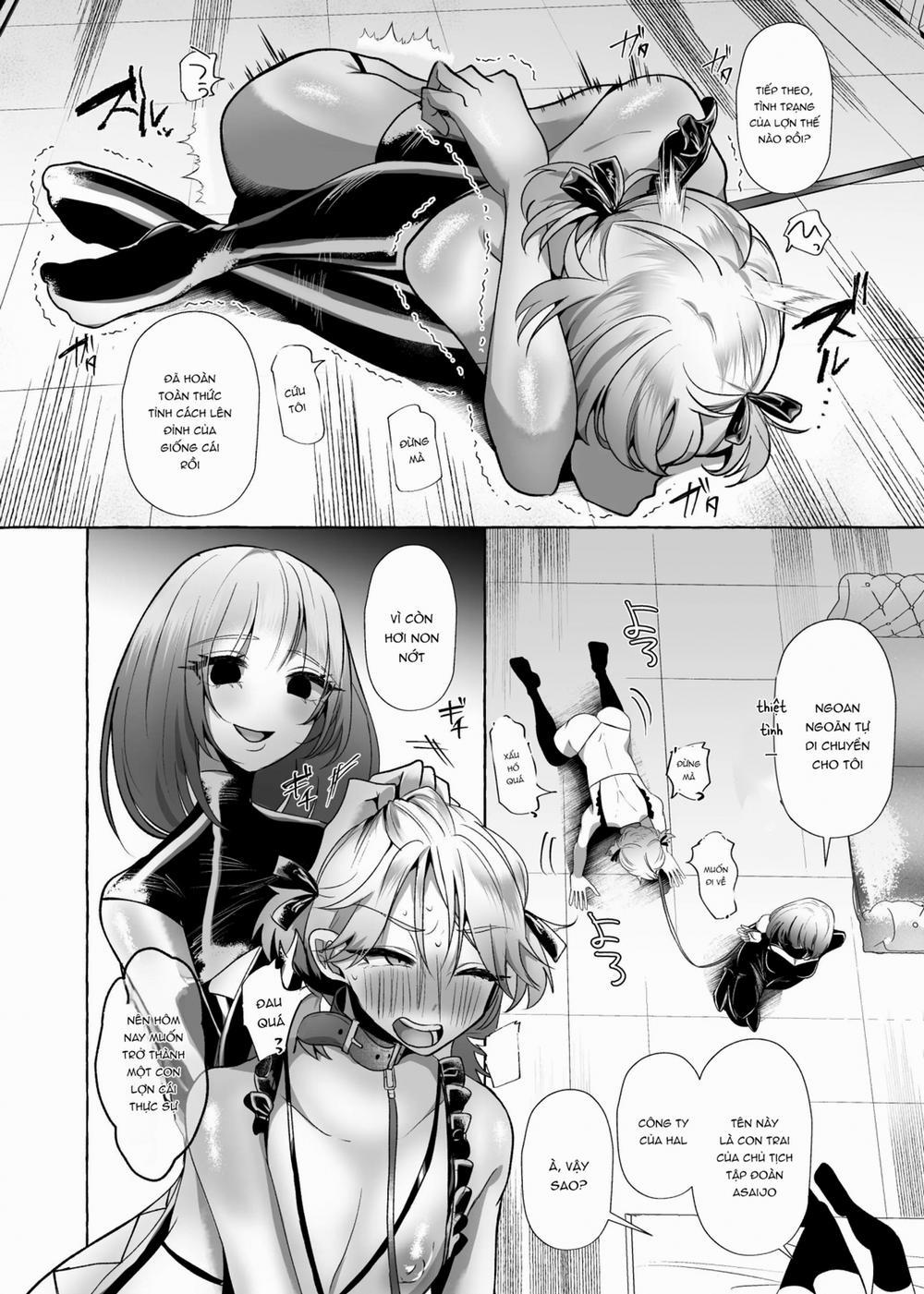 Haruka 100% Onzoushi Kyousei Josou Mesu Buta Ka 2 trang 3