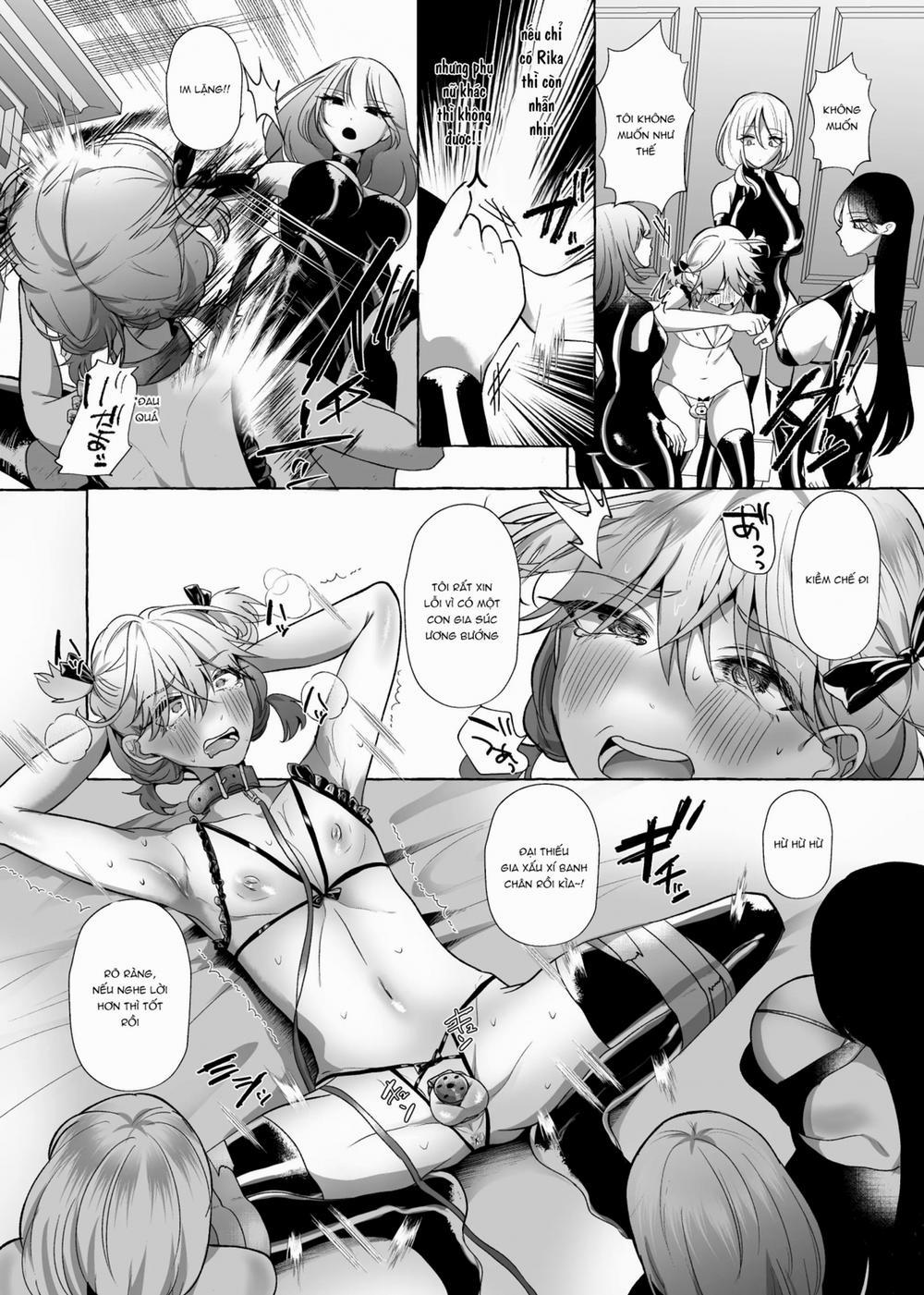 Haruka 100% Onzoushi Kyousei Josou Mesu Buta Ka 2 trang 5