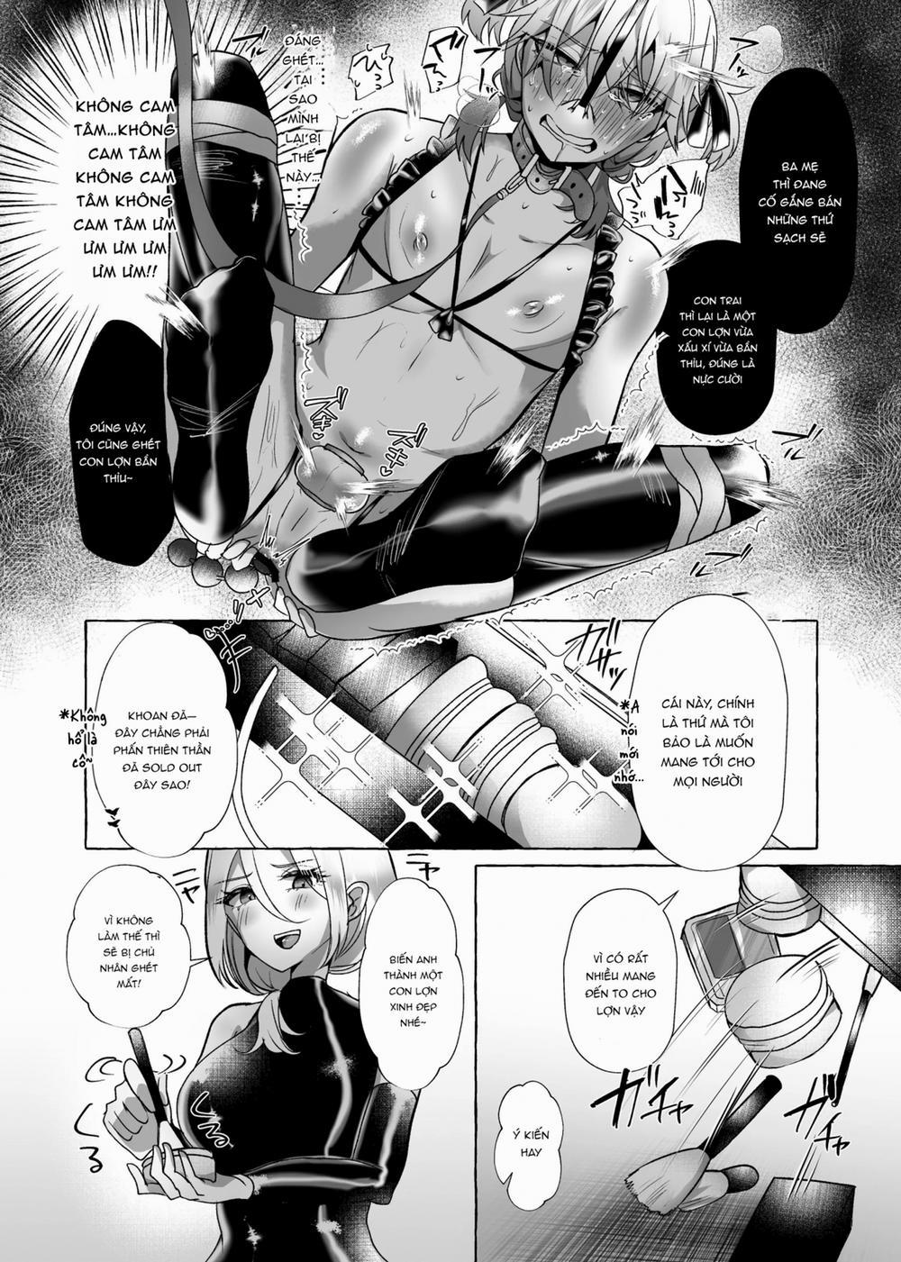 Haruka 100% Onzoushi Kyousei Josou Mesu Buta Ka 2 trang 9