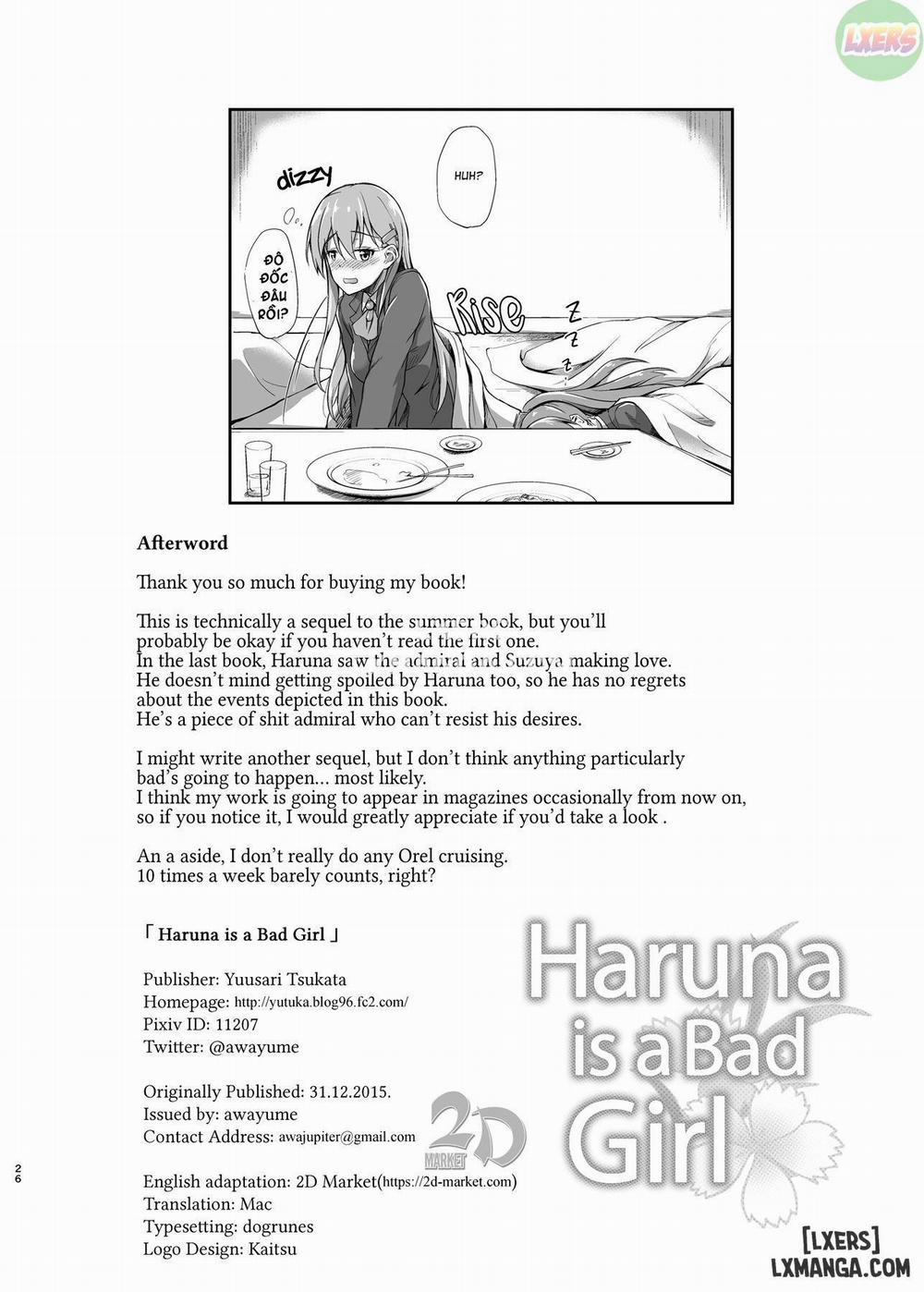 Haruna is a Bad Girl Oneshot trang 25