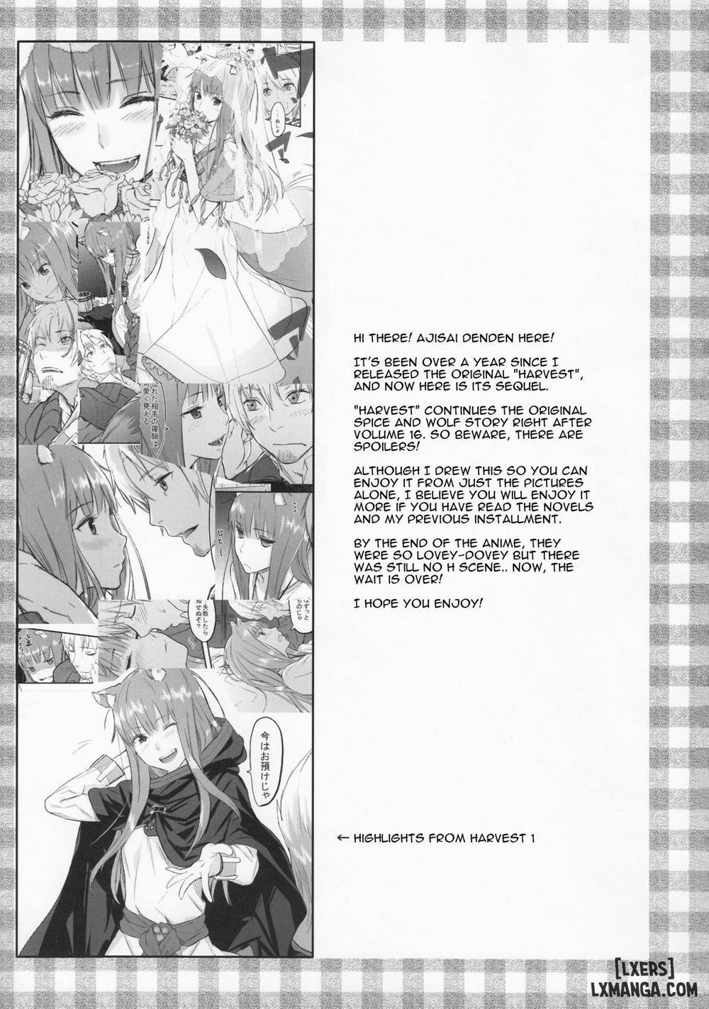 Harvest II Oneshot trang 1