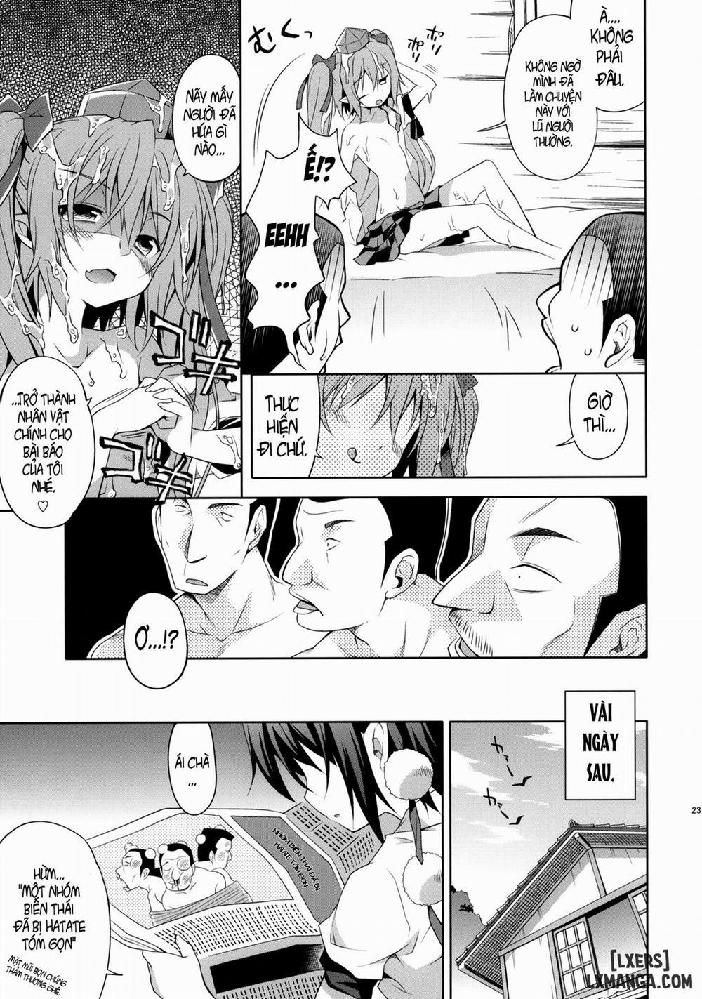 Hatate No Binwan Shuzairoku Oneshot trang 21