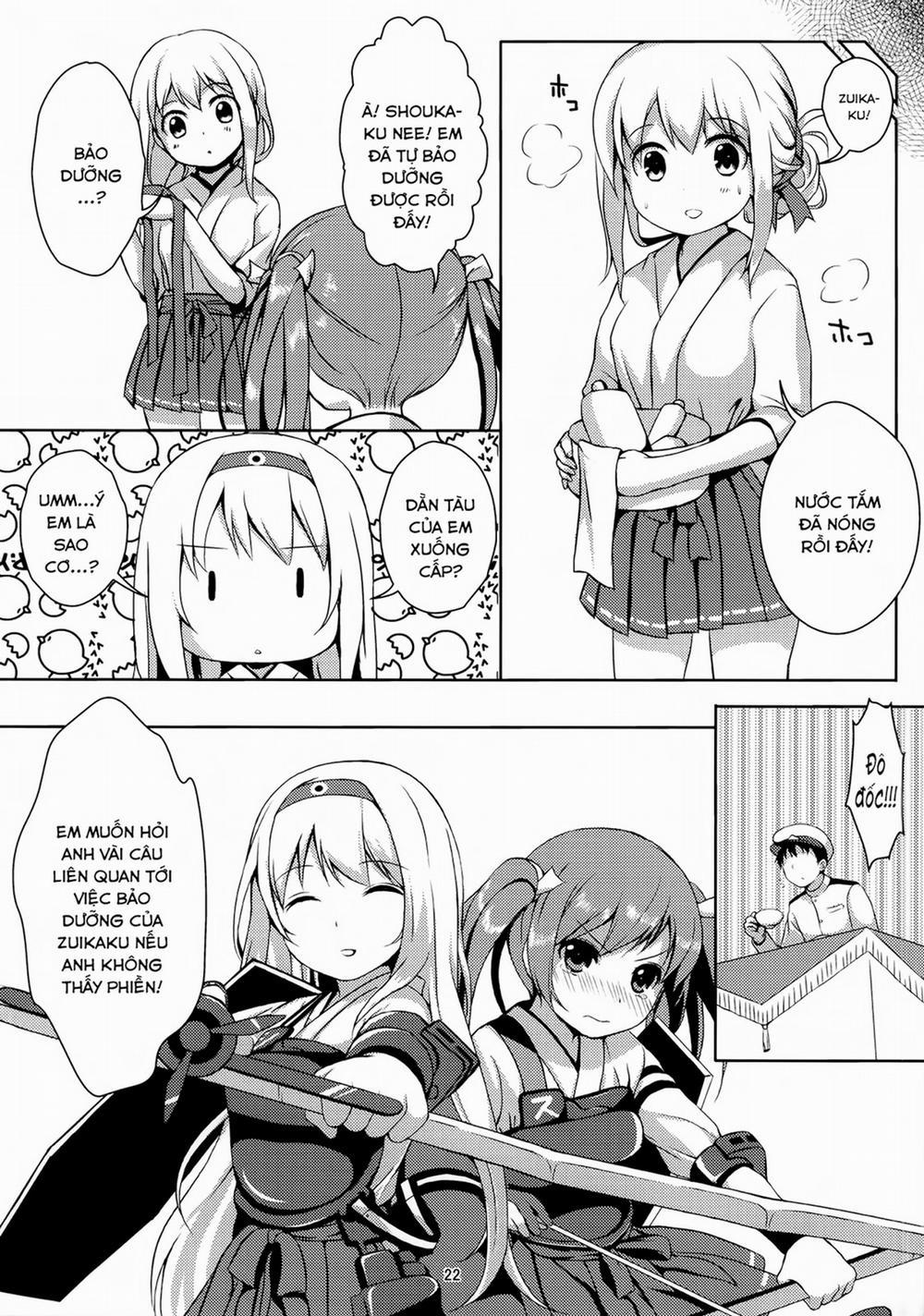 Hatsu! Zuikaku Hitori Maintenance (Kantai Collection) Oneshot trang 20