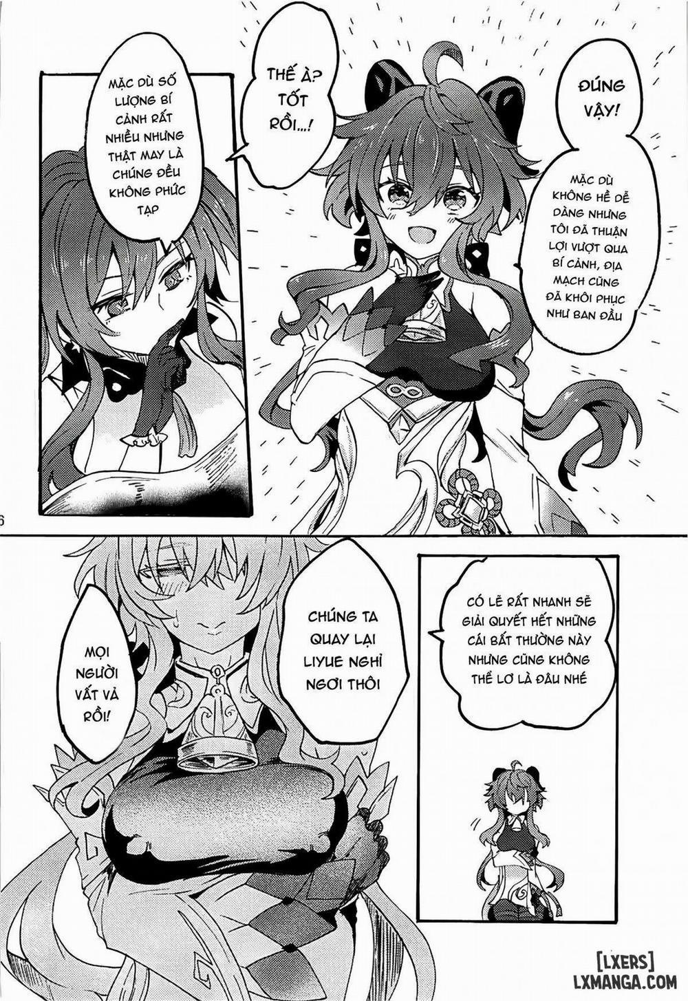 Hatsujou Hikyou no Ganyu-chan Oneshot trang 37