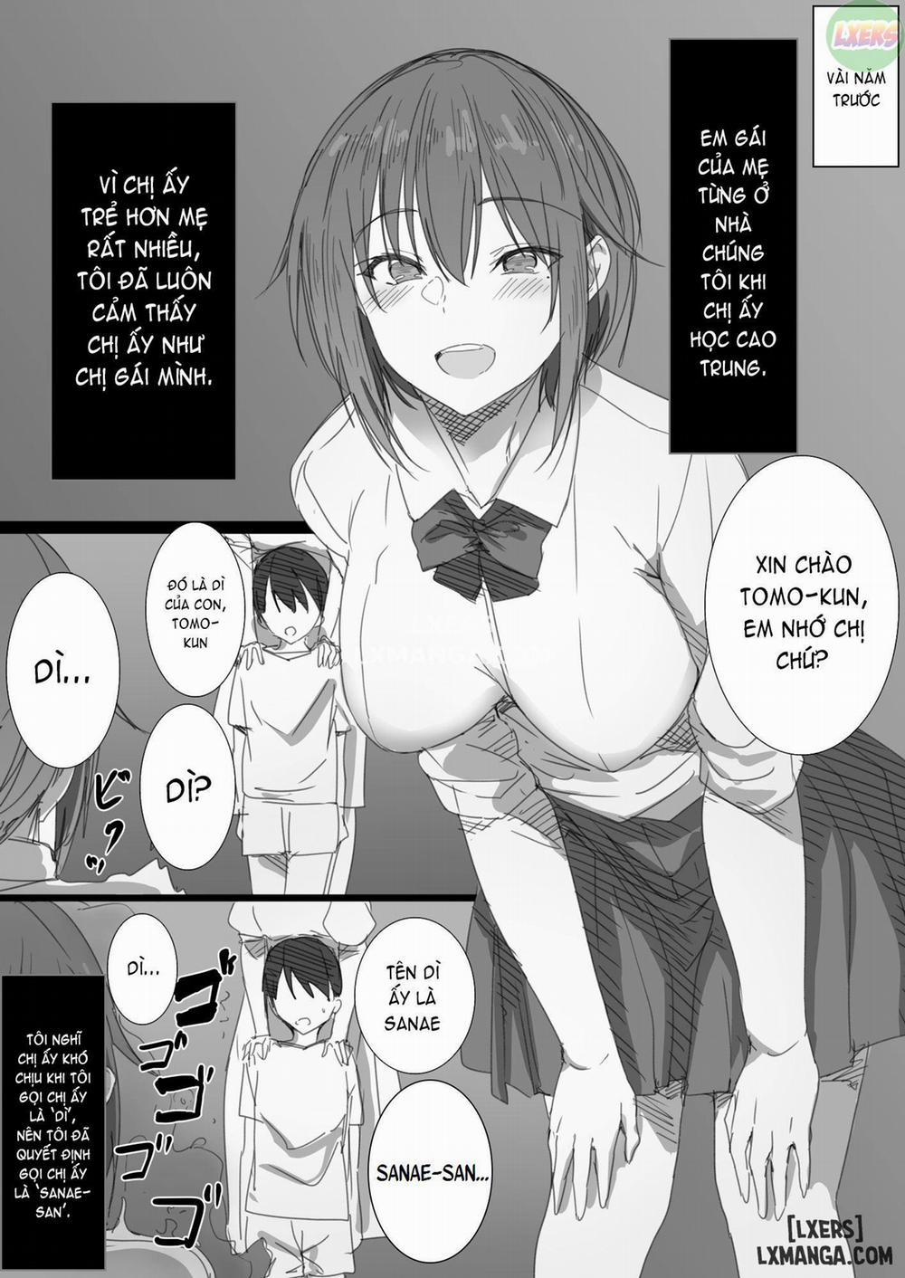 Hatsukoi no Oba-san ga Iede Shite Kimashita Oneshot trang 3