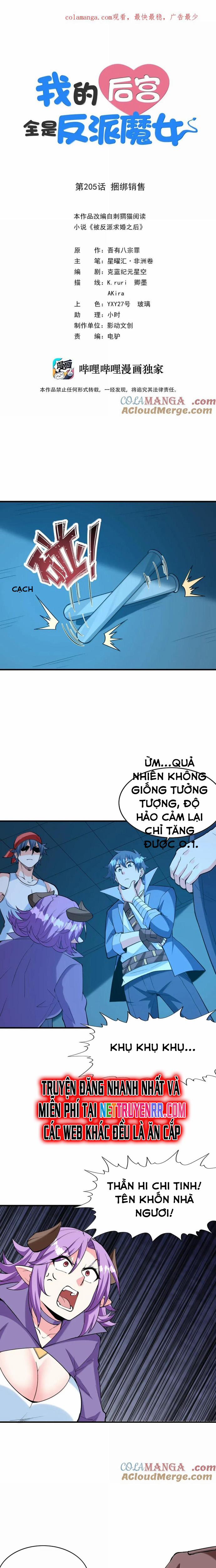 Hậu Cung Của Ta Toàn Là Ma Nữ Phản Diện 205 trang 1