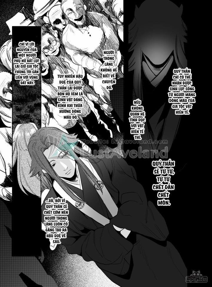 Hậu Duệ Của Thần Linh Và Thiếu Nữ Được Hiến Tế 4 trang 22