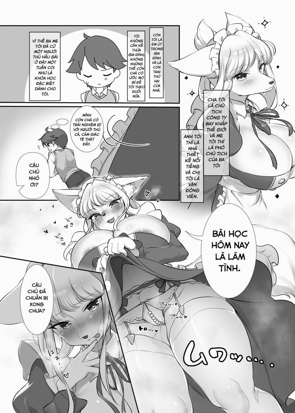 Hầu gái furry nhà tôi Oneshot trang 1