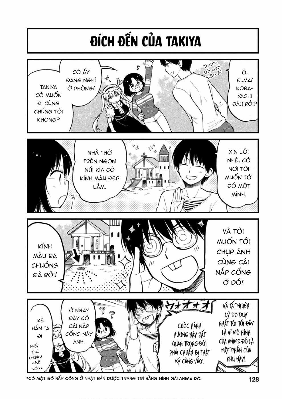 Hầu Gái Rồng Nhà Kobayashi: Nhật Ký Công Sở Của Elma 0 "Elma và suối nước nóng" trang 4