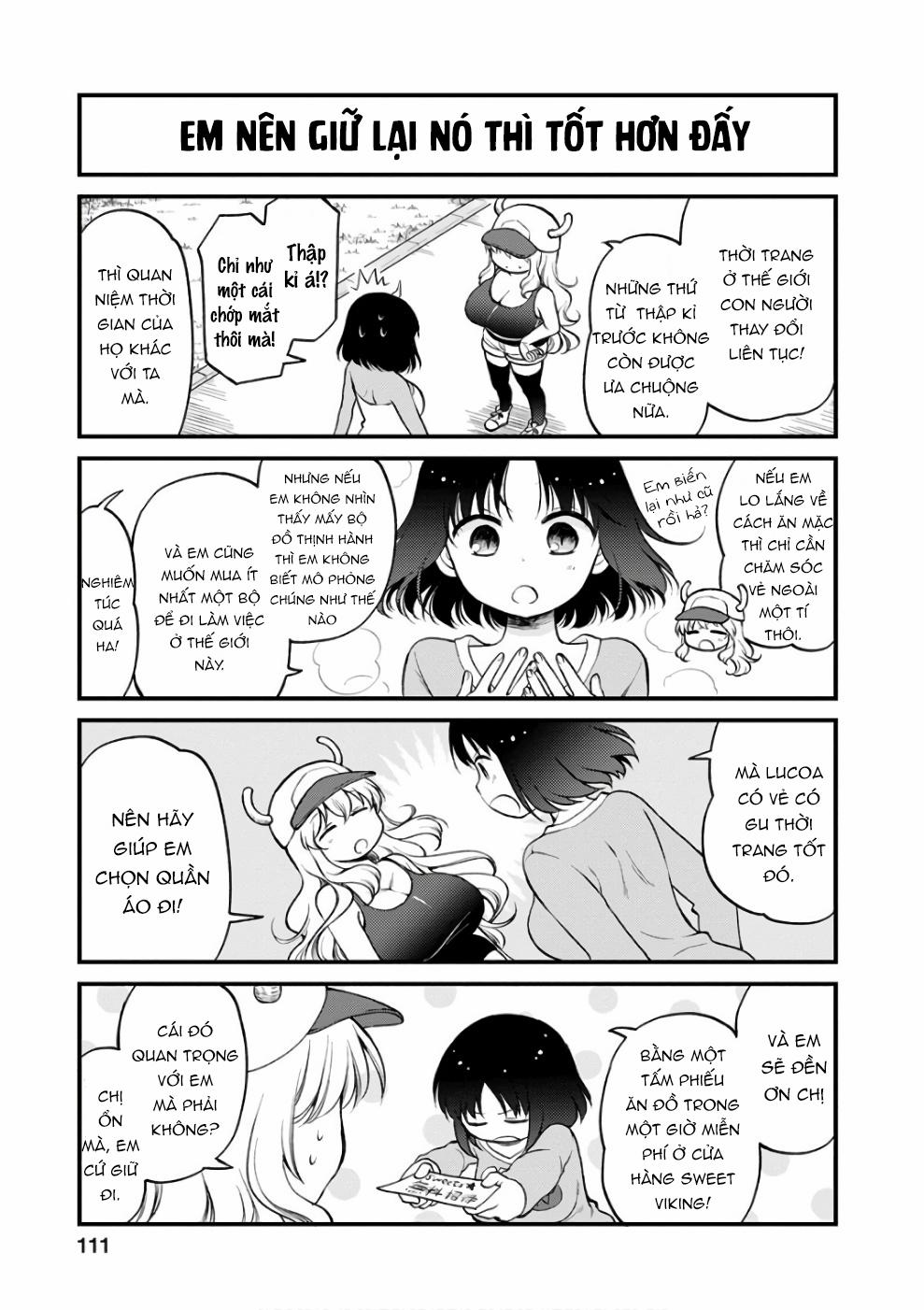 Hầu Gái Rồng Nhà Kobayashi: Nhật Ký Công Sở Của Elma 8 trang 3