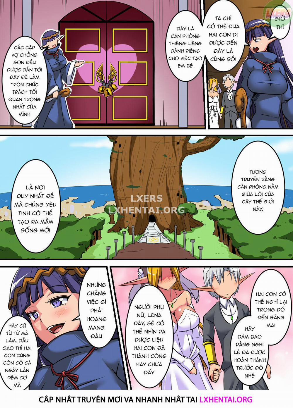 Having a Culture Exchange With an Elf Mother and Daughter 3 ~Impregnating Mother And Daughter Edition~ 0 [END] trang 4