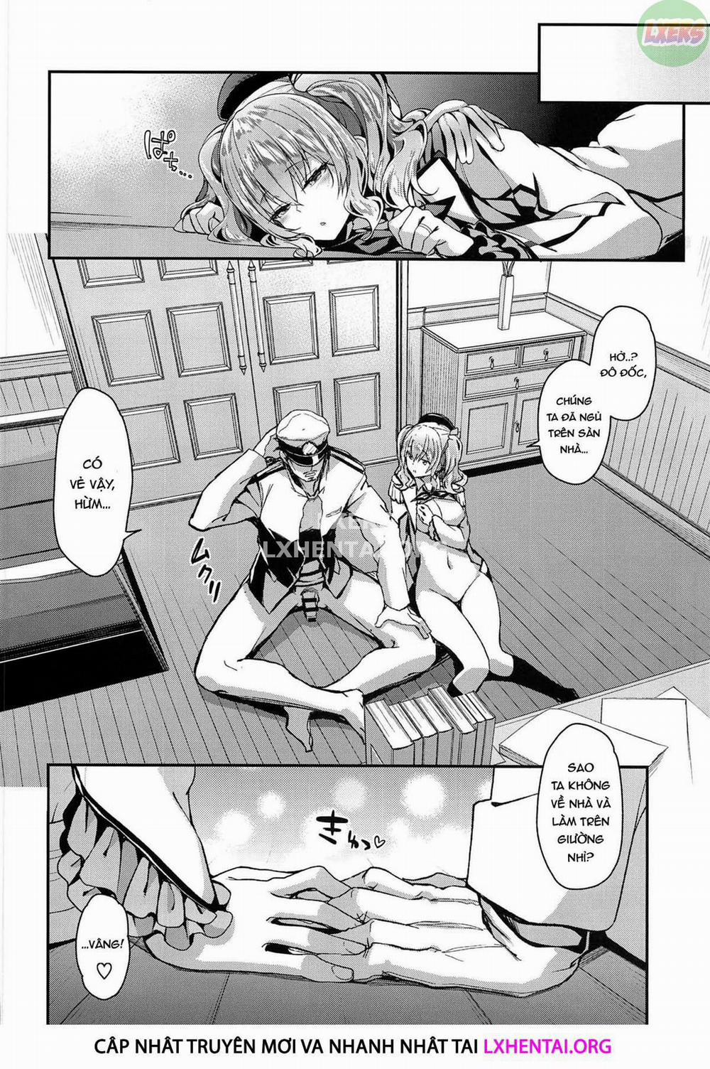 Having a Lovey Dovey Sex Life At The Navy Base Together With Kashima Oneshot trang 22