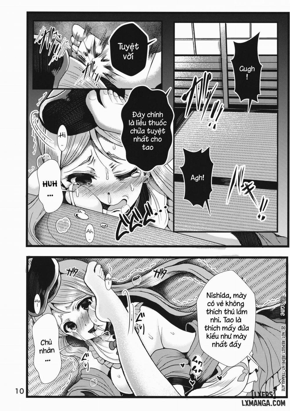 Hayashita Okina ga Nidouji o Ijimeru Hon Oneshot trang 9