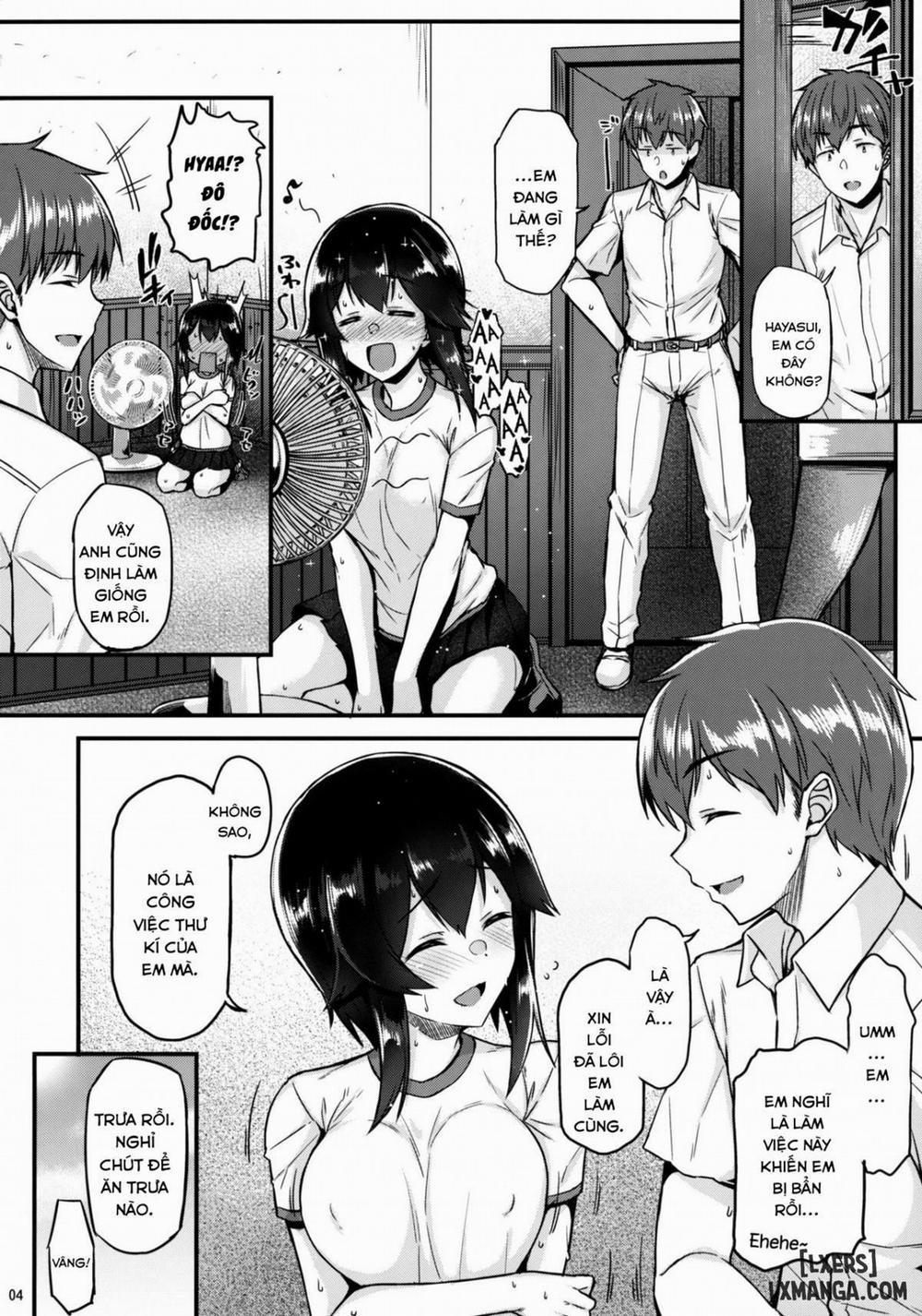 Hayasui to Ichaicha Shitai Oneshot trang 2