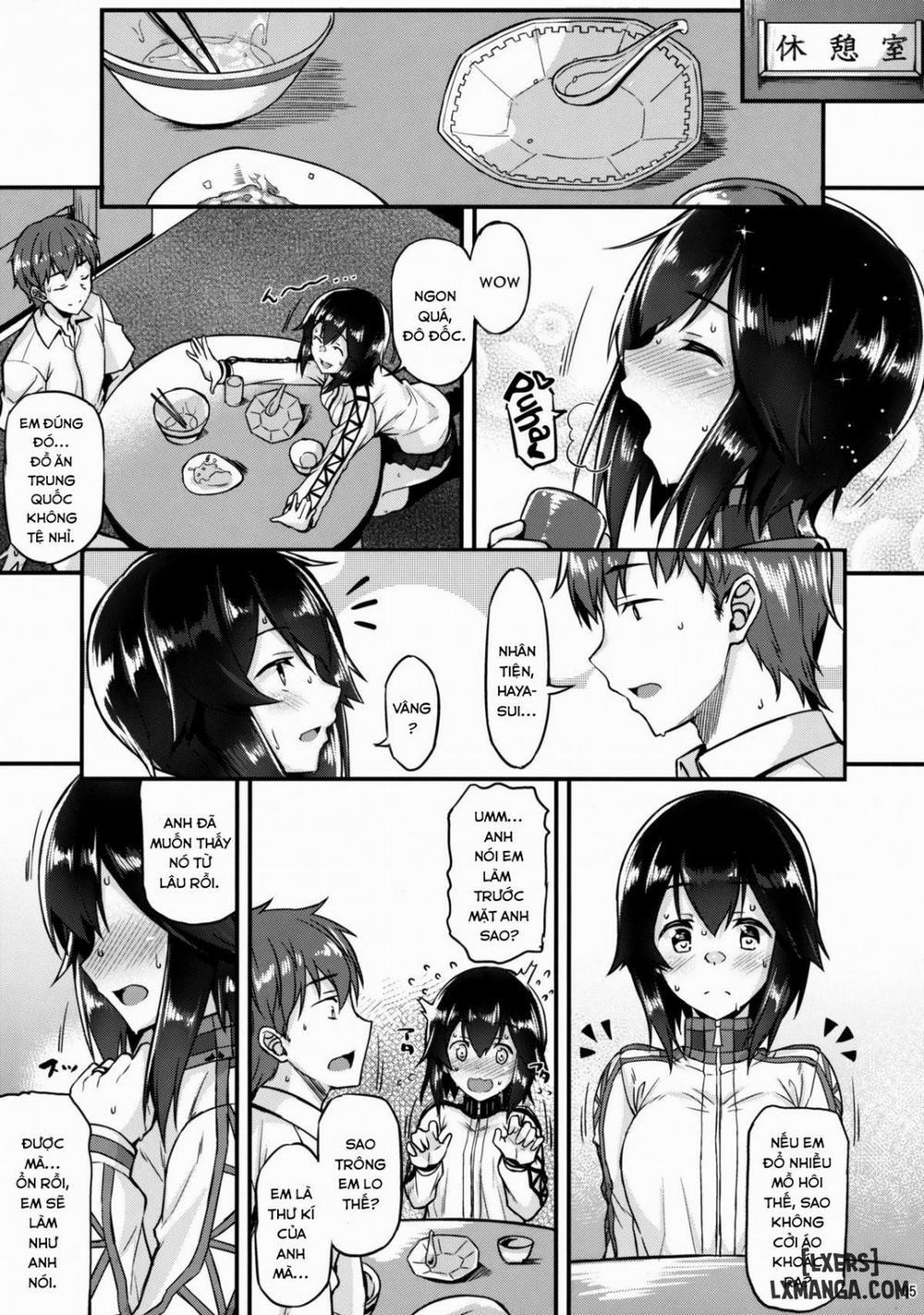 Hayasui to Ichaicha Shitai Oneshot trang 3