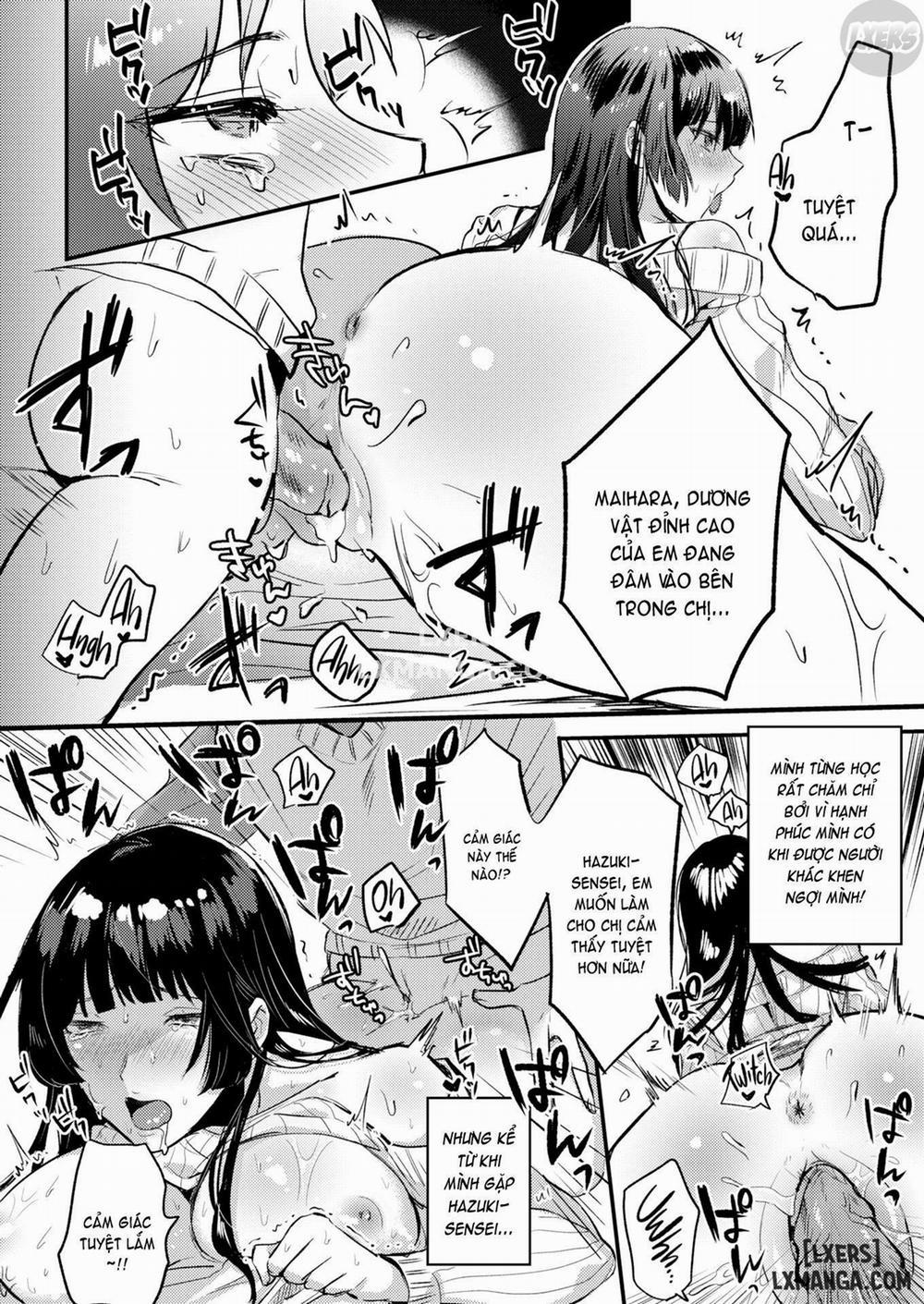 Hazuki-sensei's Too Sexy for Me to Concentrate Oneshot trang 15